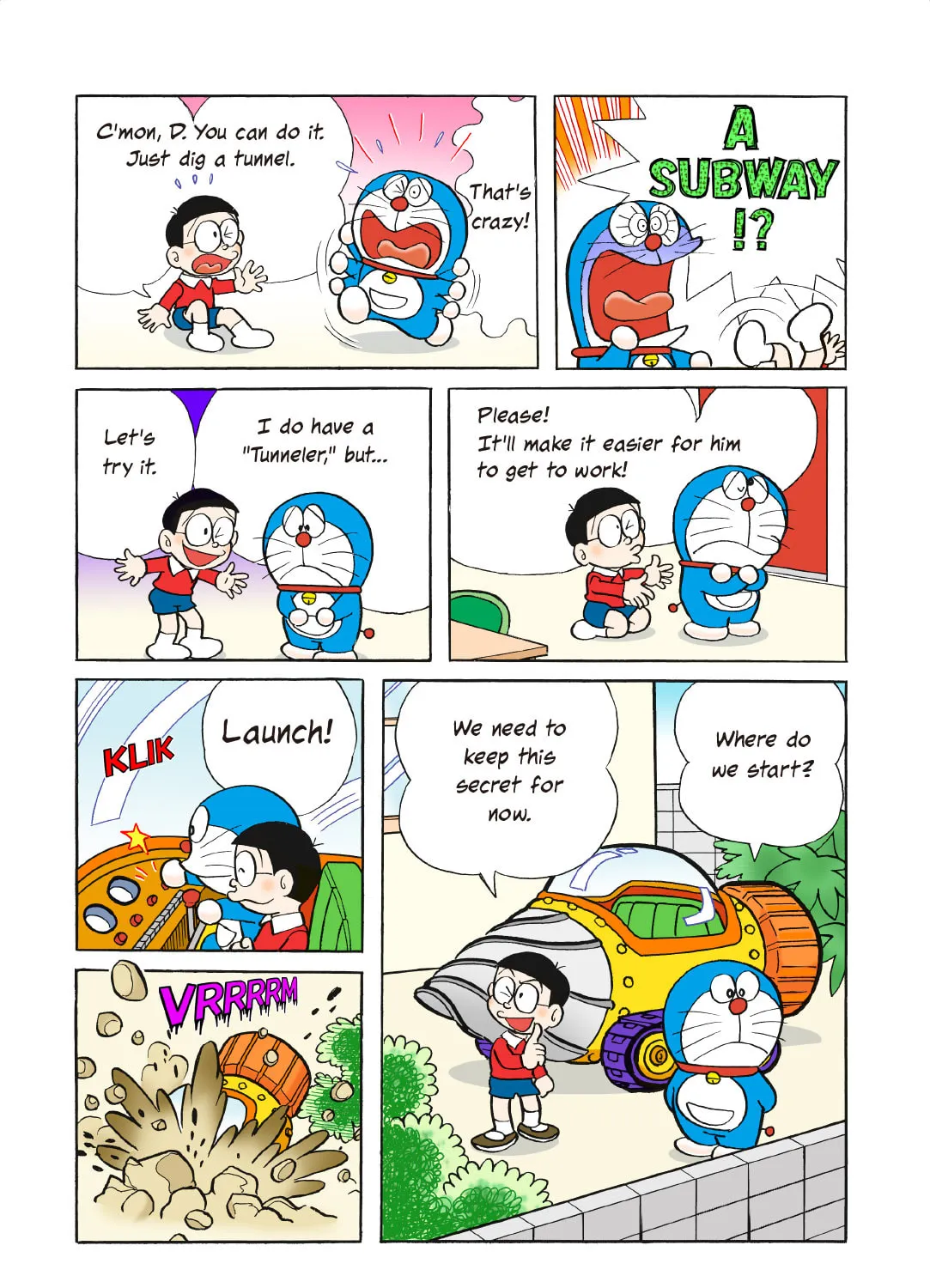 Read Doraemon Kindle Edition (Colored) chapter 109 image 6 on Lezhin