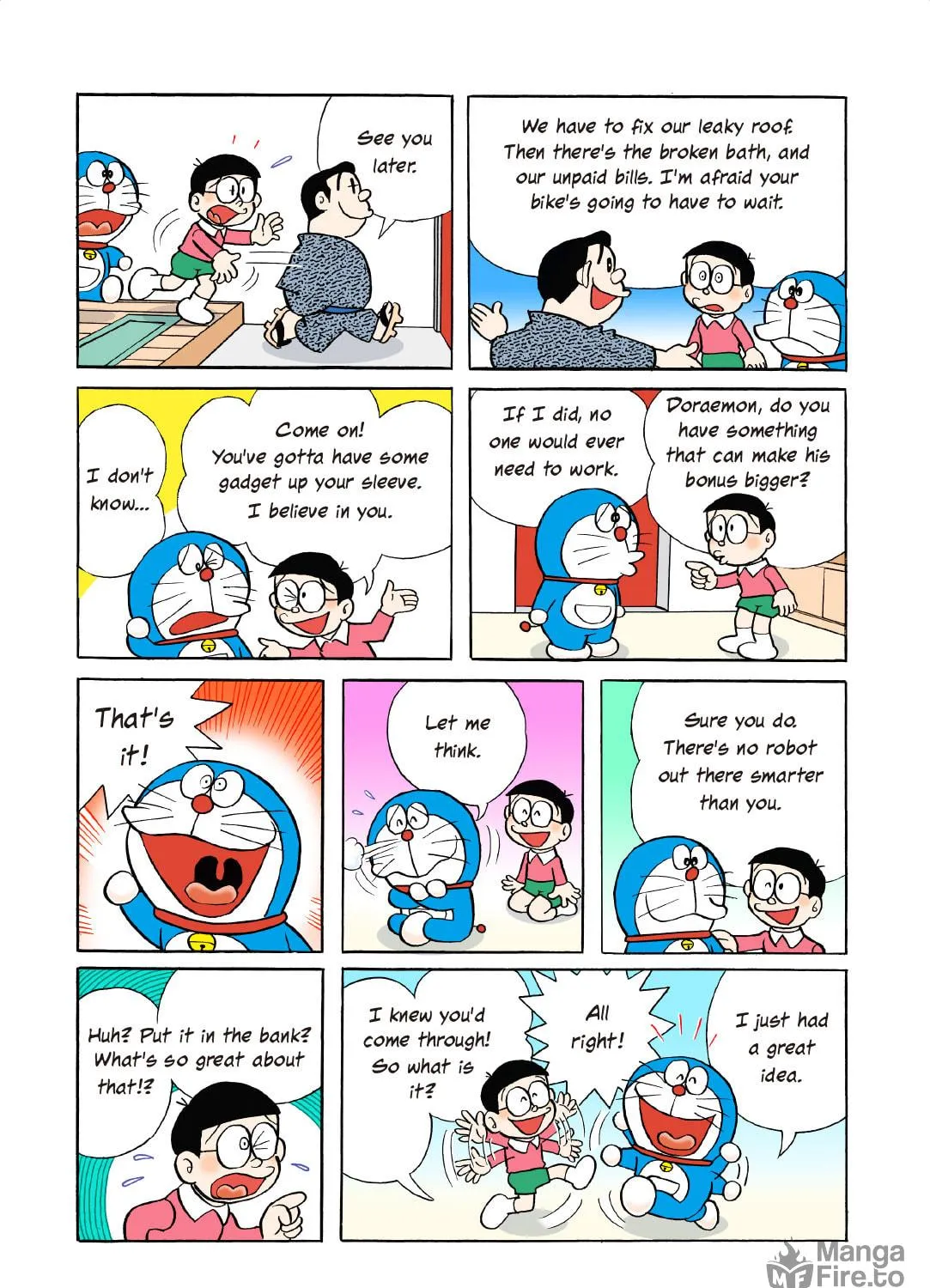 Read Doraemon Kindle Edition (Colored) chapter 115 image 4 on Lezhin