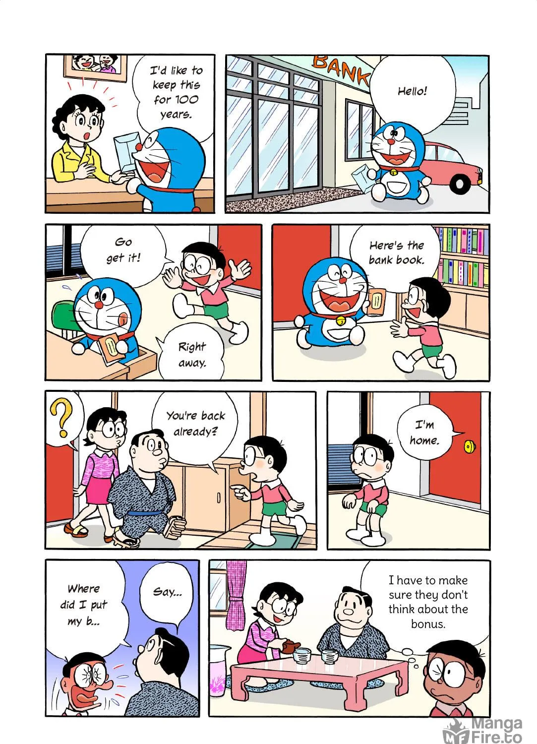 Read Doraemon Kindle Edition (Colored) chapter 115 image 8 on Lezhin