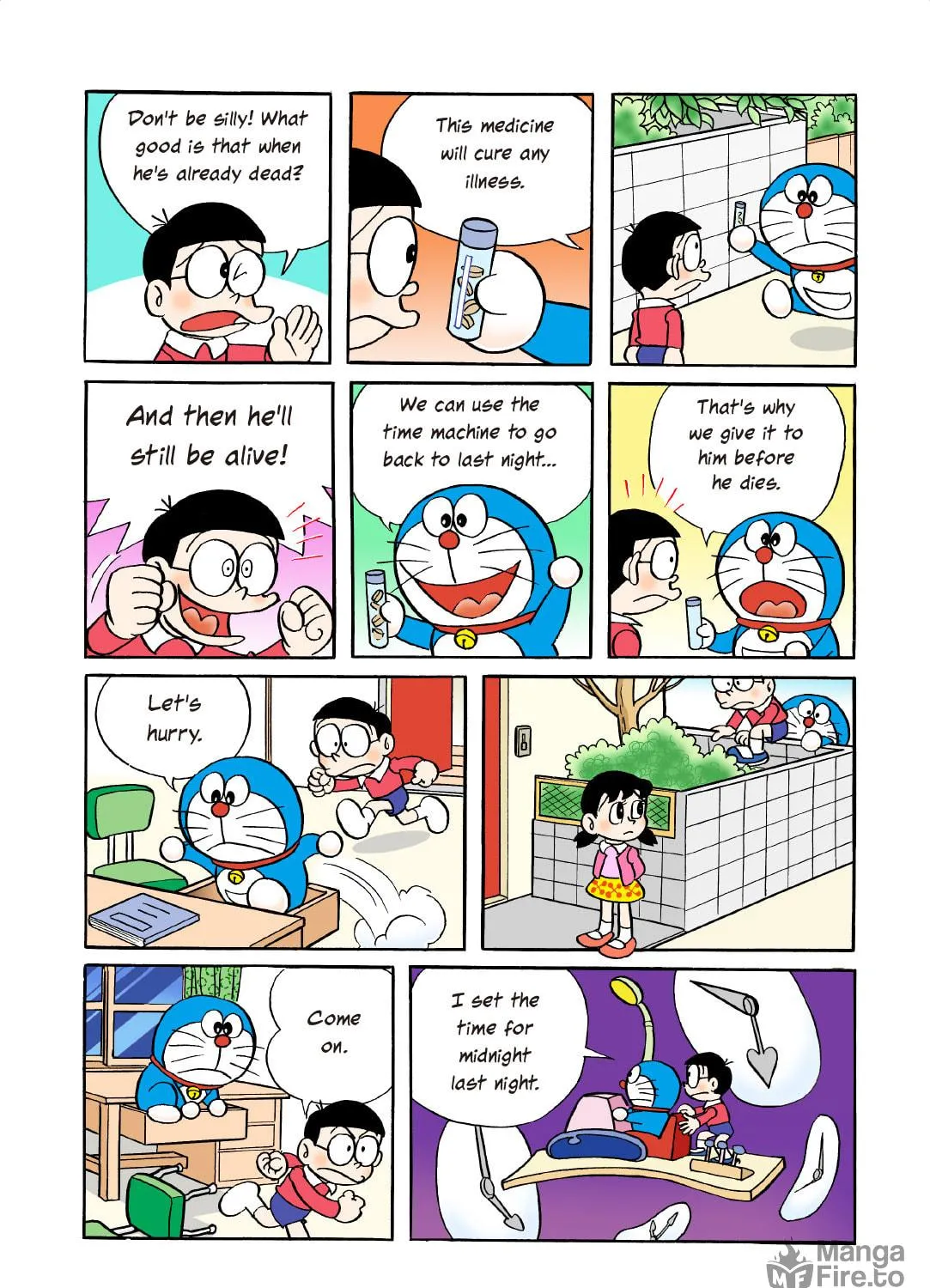 Read Doraemon Kindle Edition (Colored) chapter 124 image 10 on Lezhin