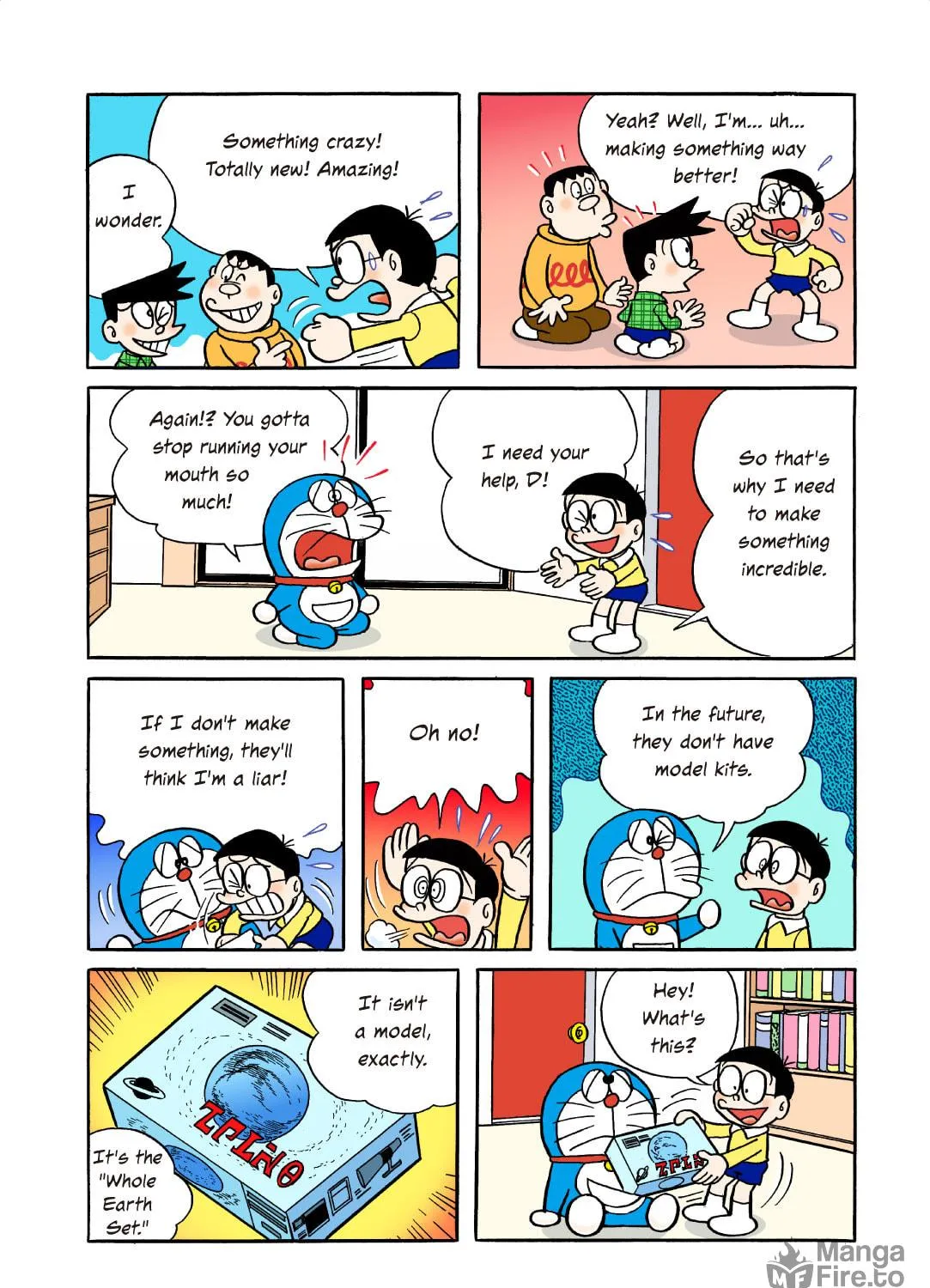Read Doraemon Kindle Edition (Colored) chapter 13 image 4 on Lezhin