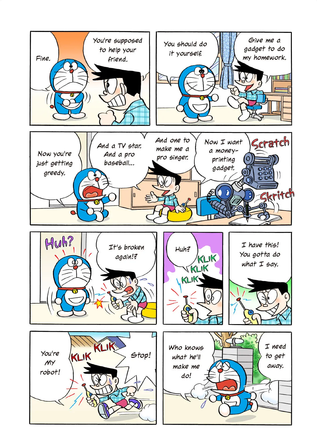 Read Doraemon Kindle Edition (Colored) chapter 132 image 14 on Lezhin