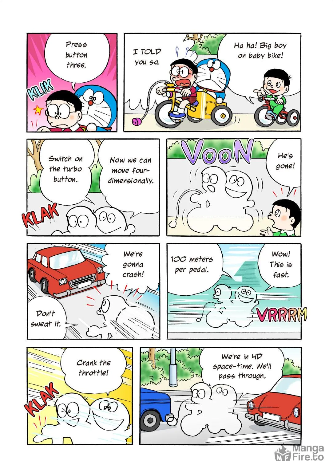 Read Doraemon Kindle Edition (Colored) chapter 143 image 8 on Lezhin