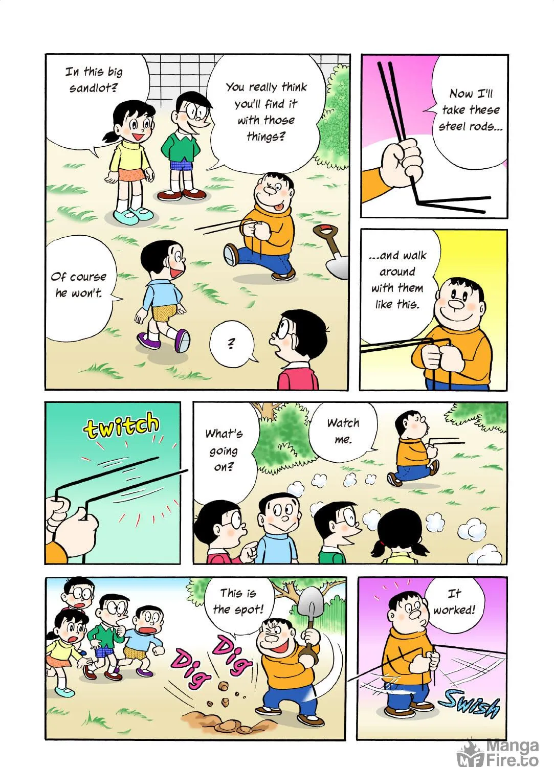 Read Doraemon Kindle Edition (Colored) chapter 144 image 4 on Lezhin