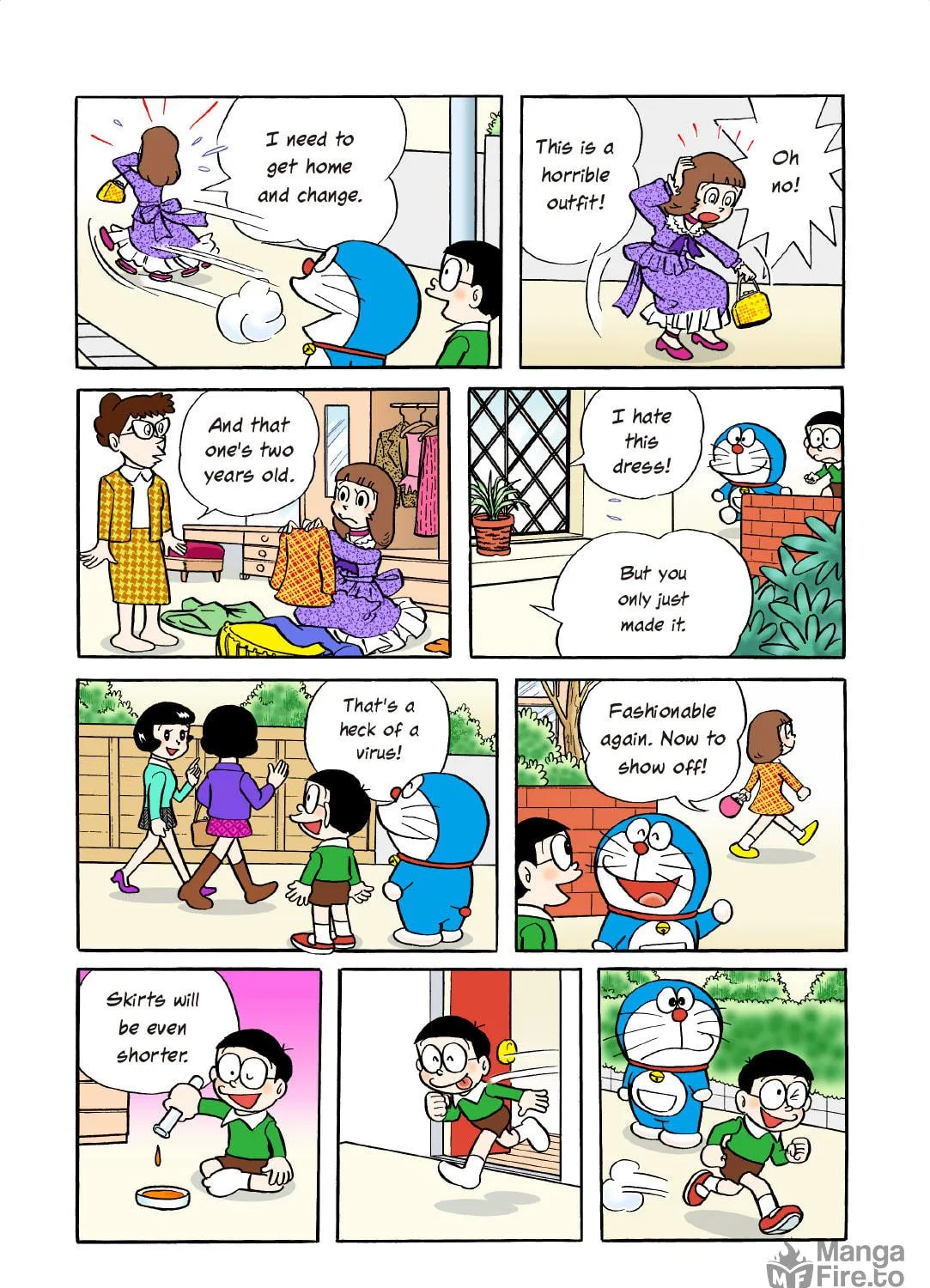 Read Doraemon Kindle Edition (Colored) chapter 154 image 8 on Lezhin
