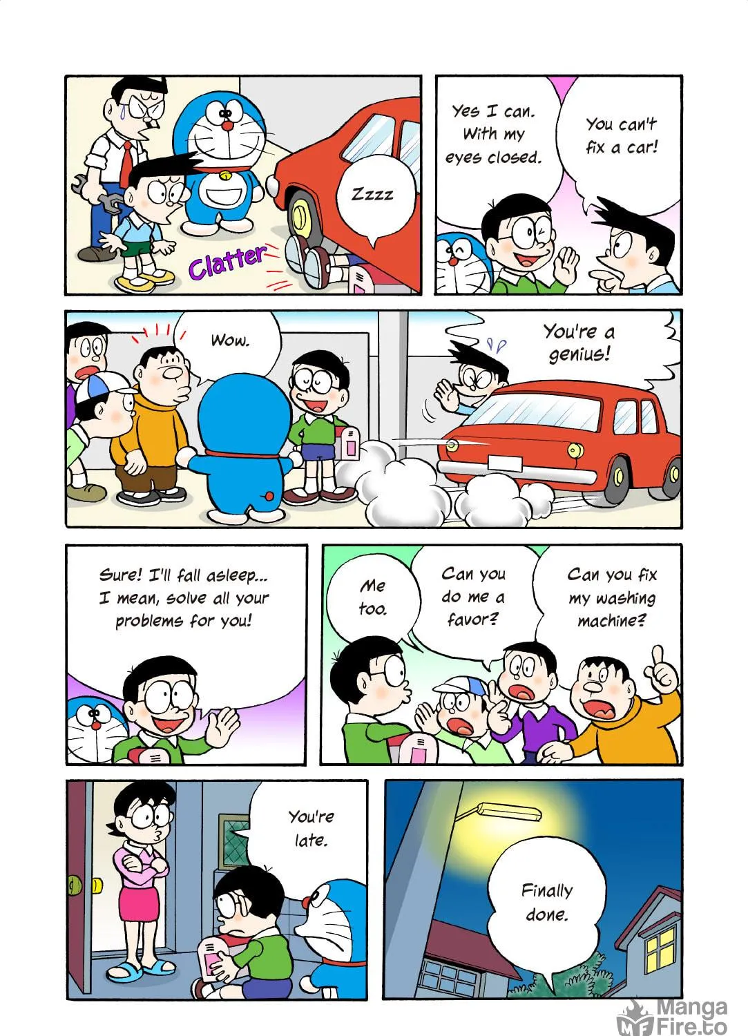 Read Doraemon Kindle Edition (Colored) chapter 167 image 10 on Lezhin