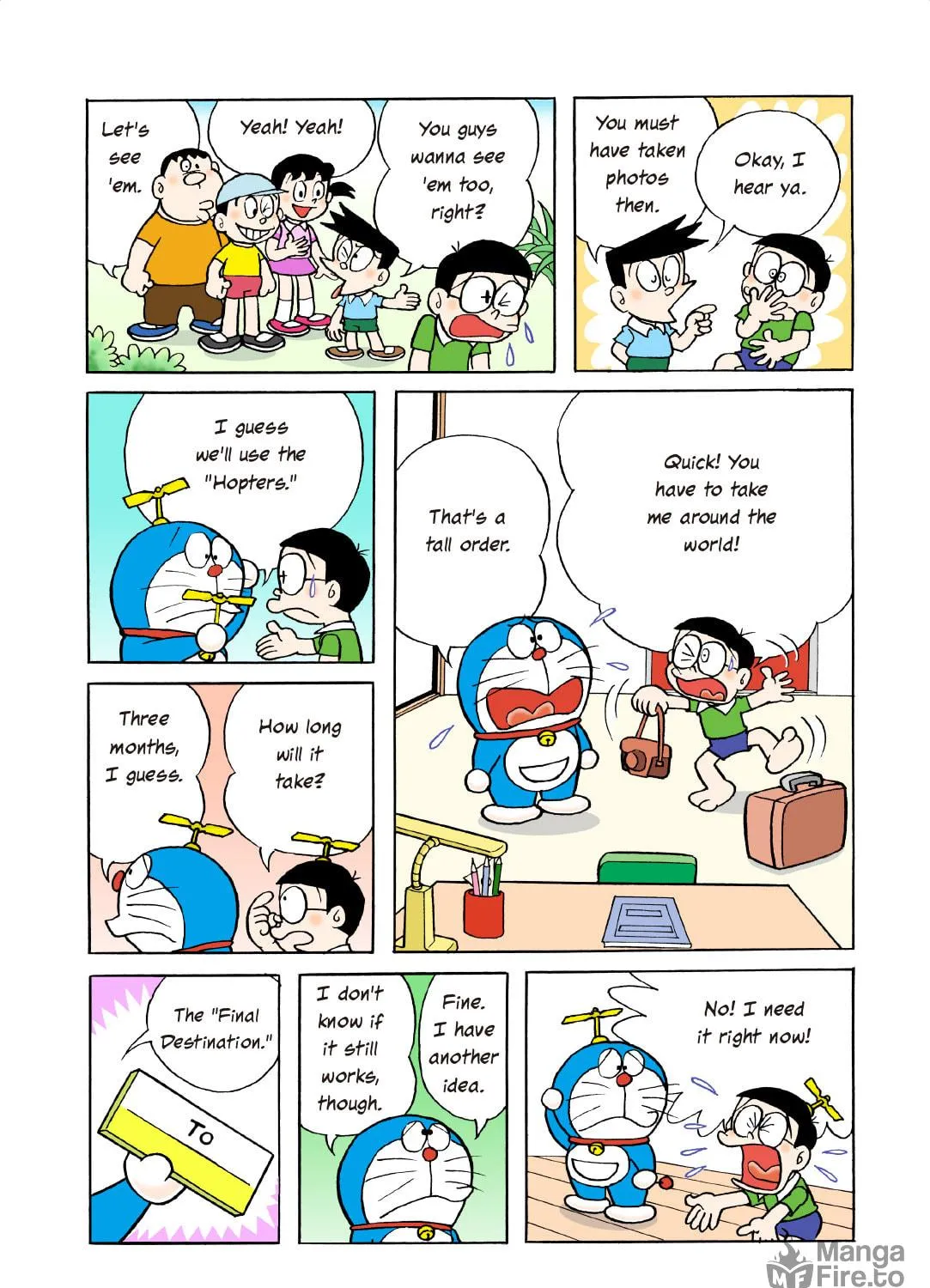 Read Doraemon Kindle Edition (Colored) chapter 170 image 4 on Lezhin