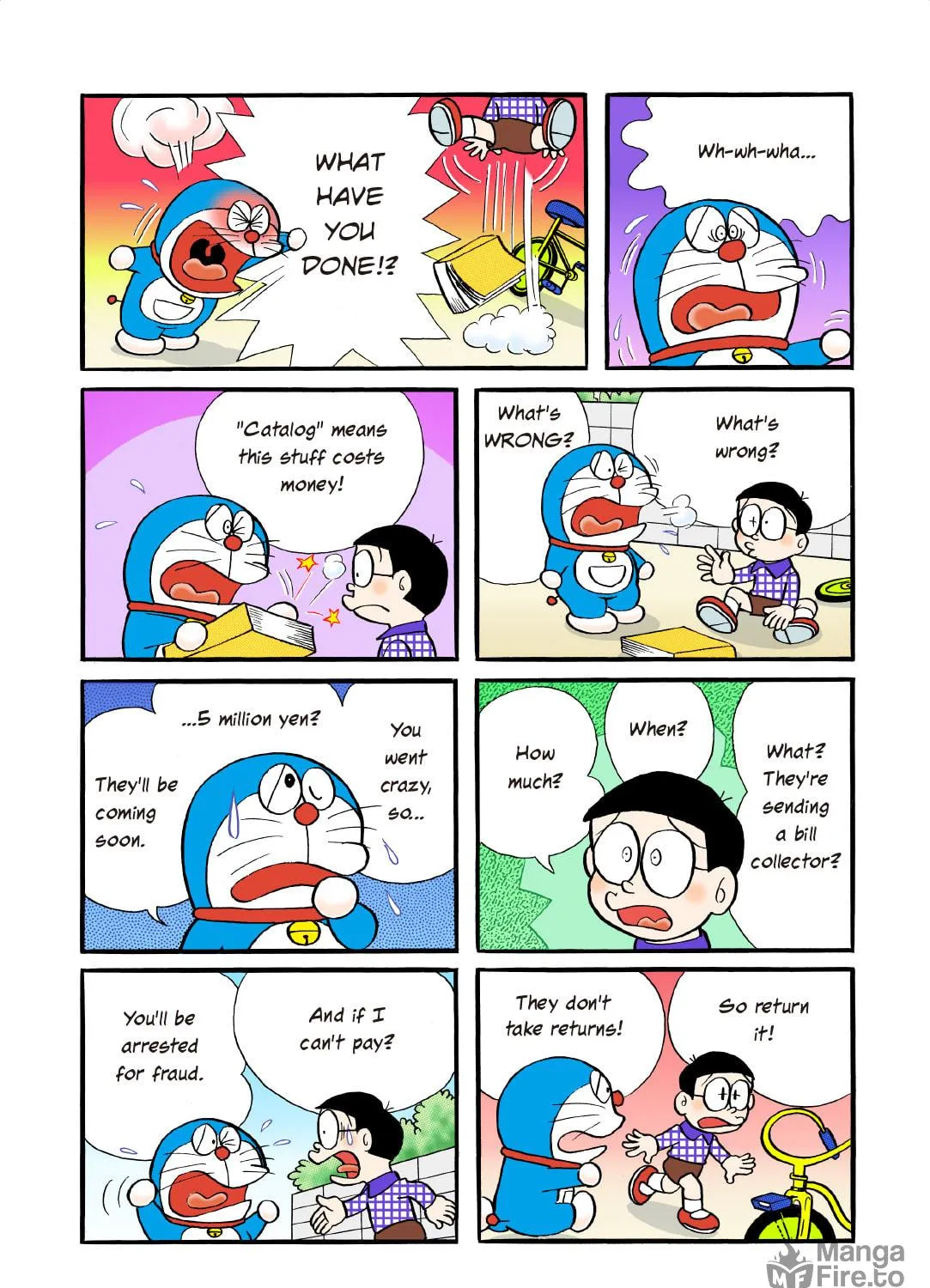 Read Doraemon Kindle Edition (Colored) chapter 174 image 10 on Lezhin