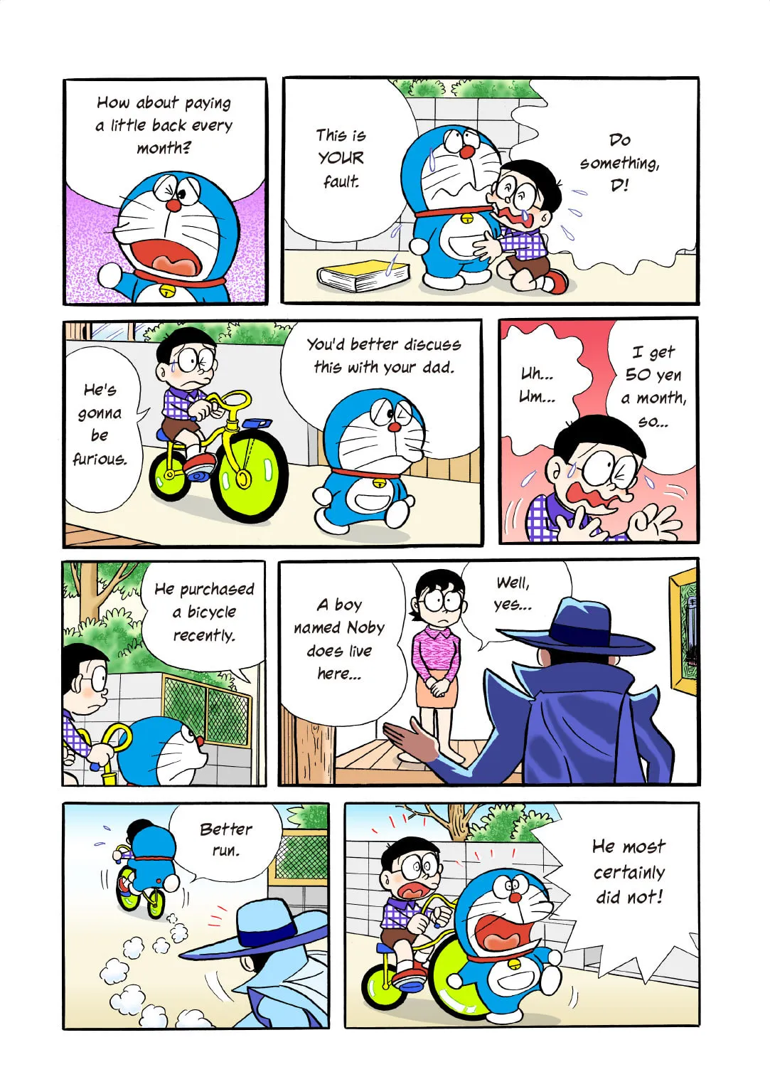 Read Doraemon Kindle Edition (Colored) chapter 174 image 12 on Lezhin