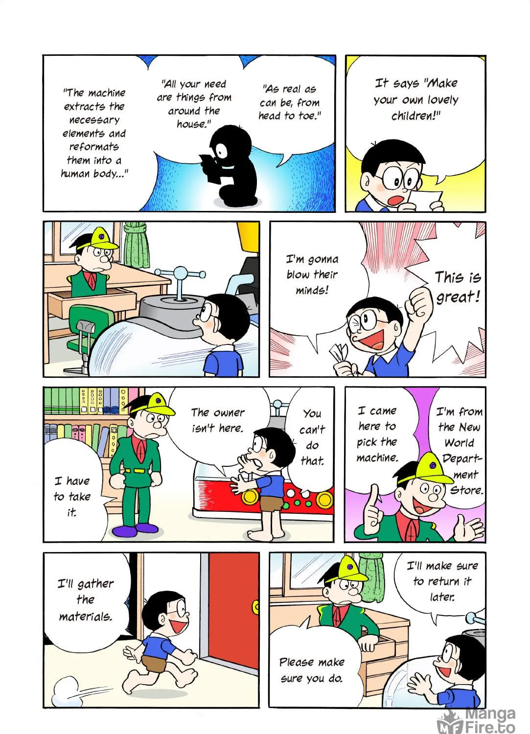 Read Doraemon Kindle Edition (Colored) chapter 187 image 4 on Lezhin