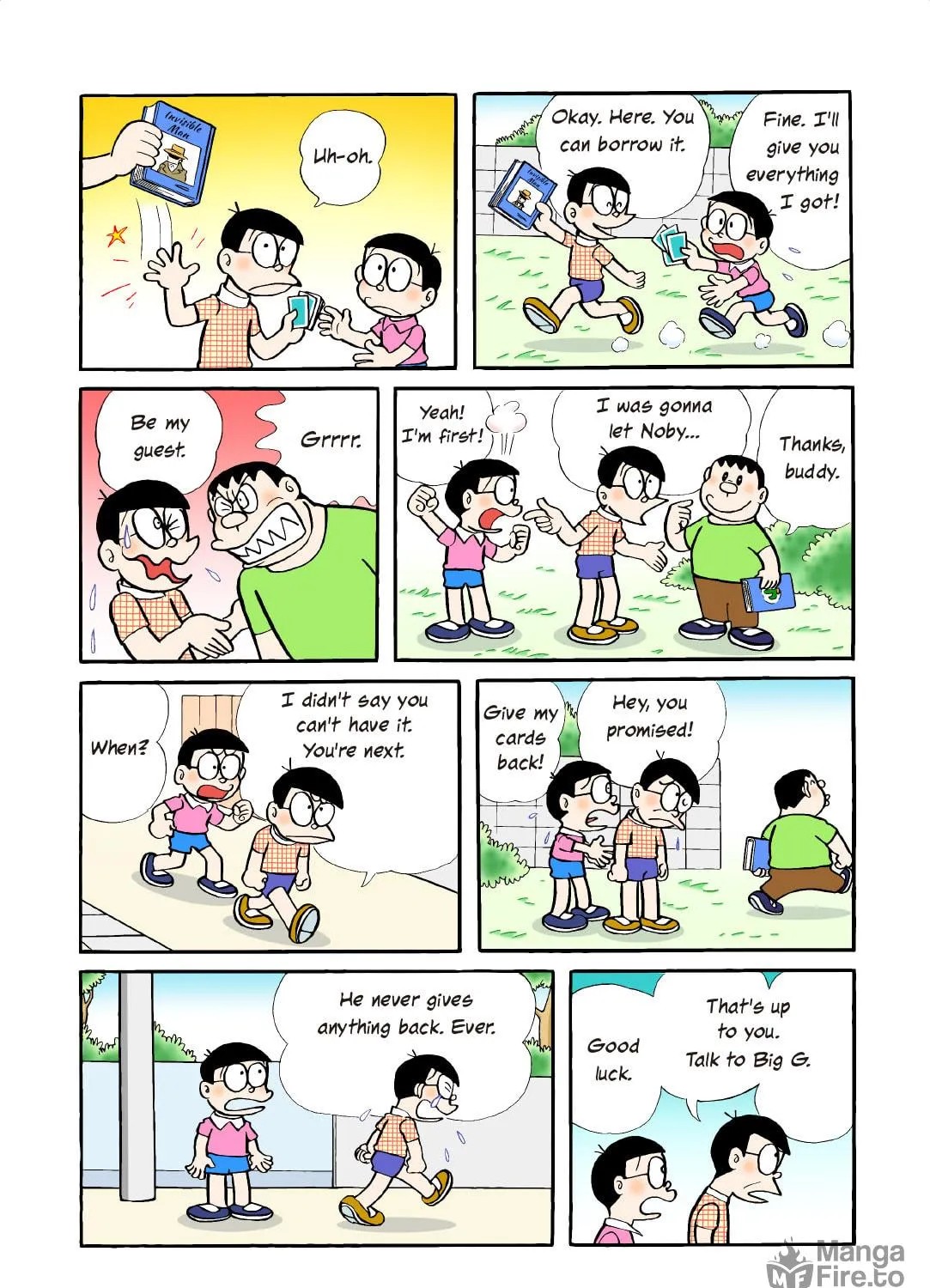 Read Doraemon Kindle Edition (Colored) chapter 190 image 4 on Lezhin