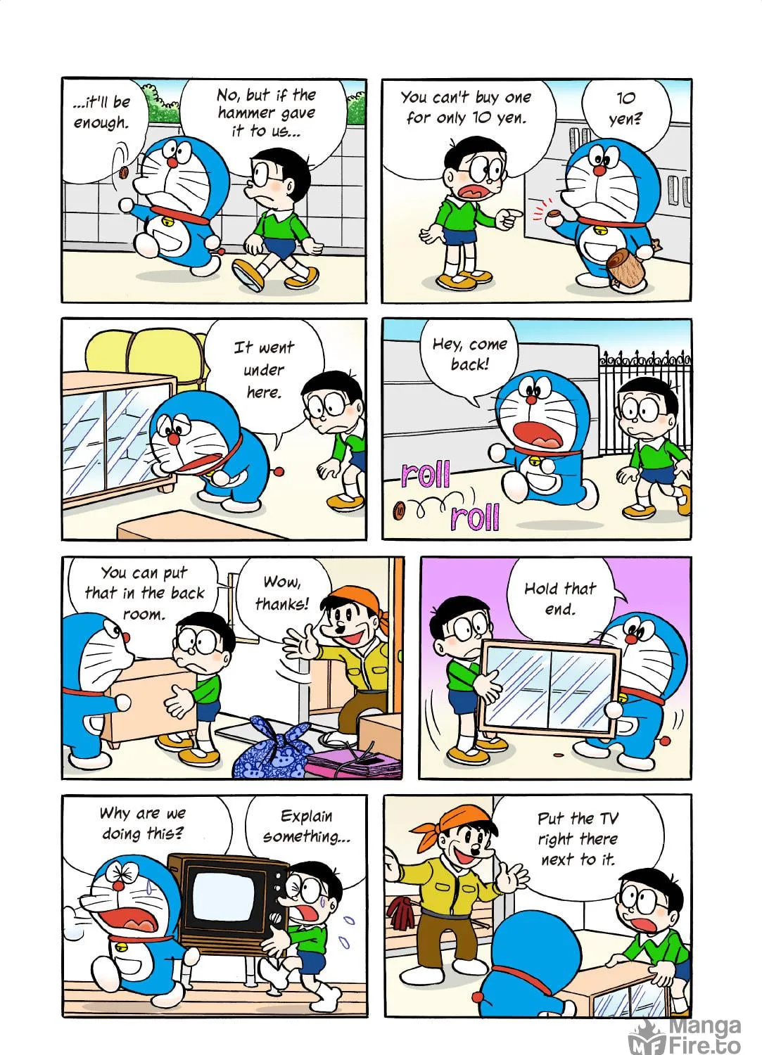 Read Doraemon Kindle Edition (Colored) chapter 192 image 4 on Lezhin