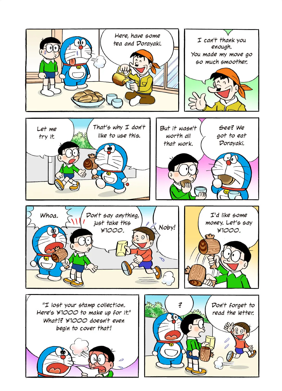 Read Doraemon Kindle Edition (Colored) chapter 192 image 6 on Lezhin