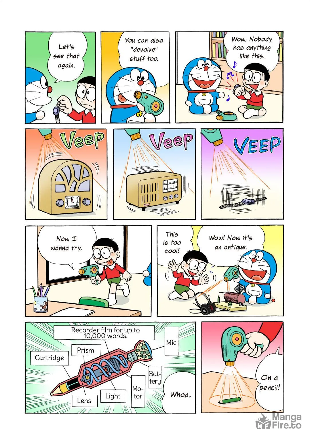 Read Doraemon Kindle Edition (Colored) chapter 195 image 4 on Lezhin