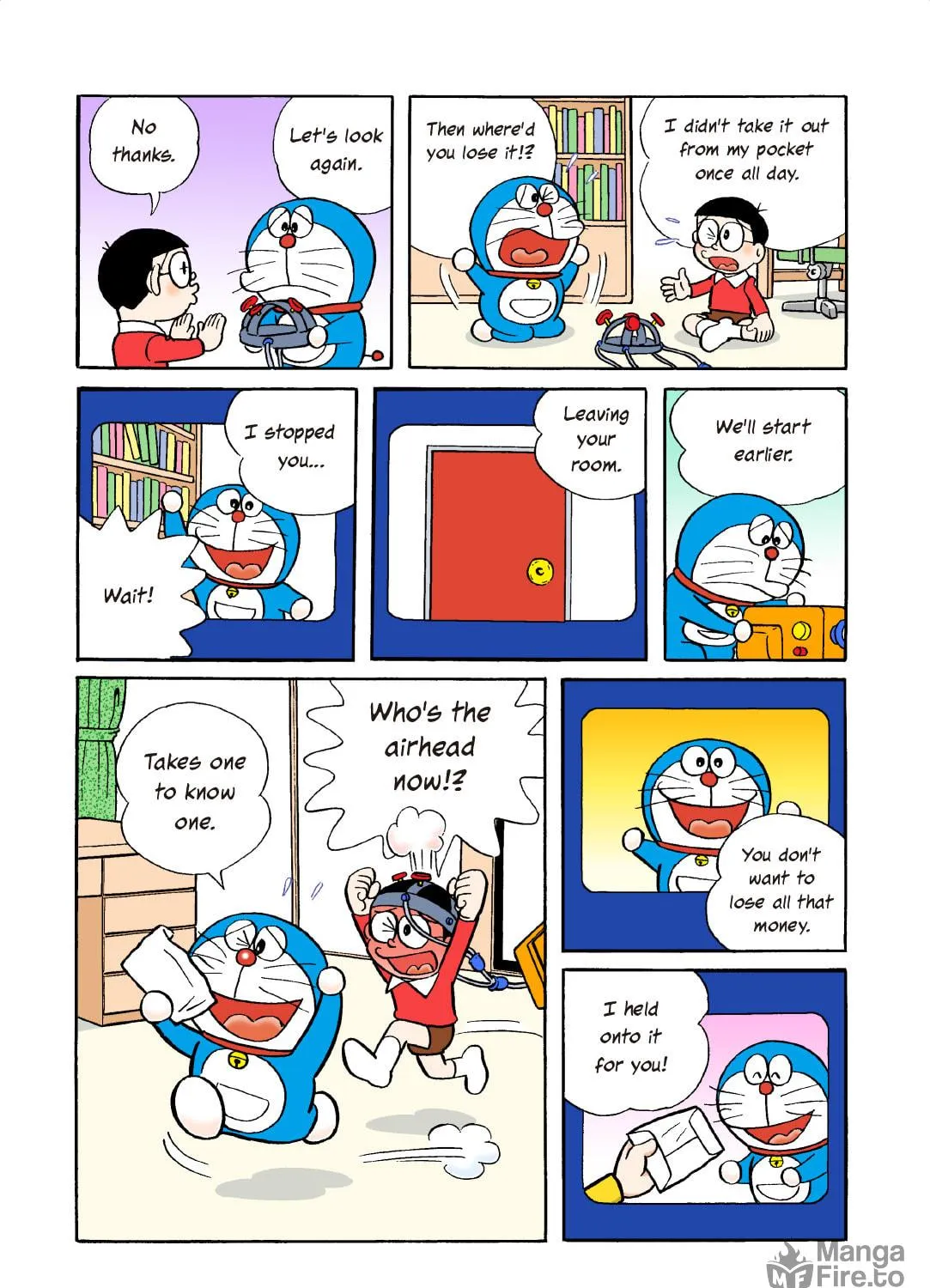 Read Doraemon Kindle Edition (Colored) chapter 199 image 8 on Lezhin