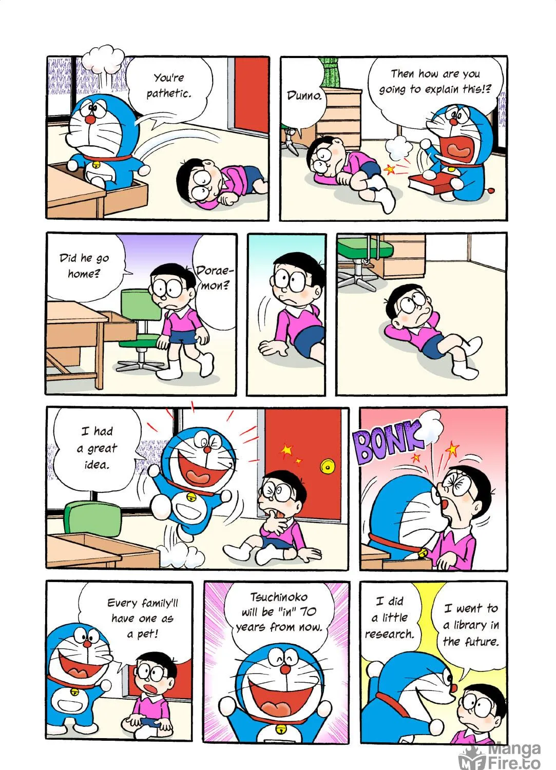 Read Doraemon Kindle Edition (Colored) chapter 204 image 8 on Lezhin