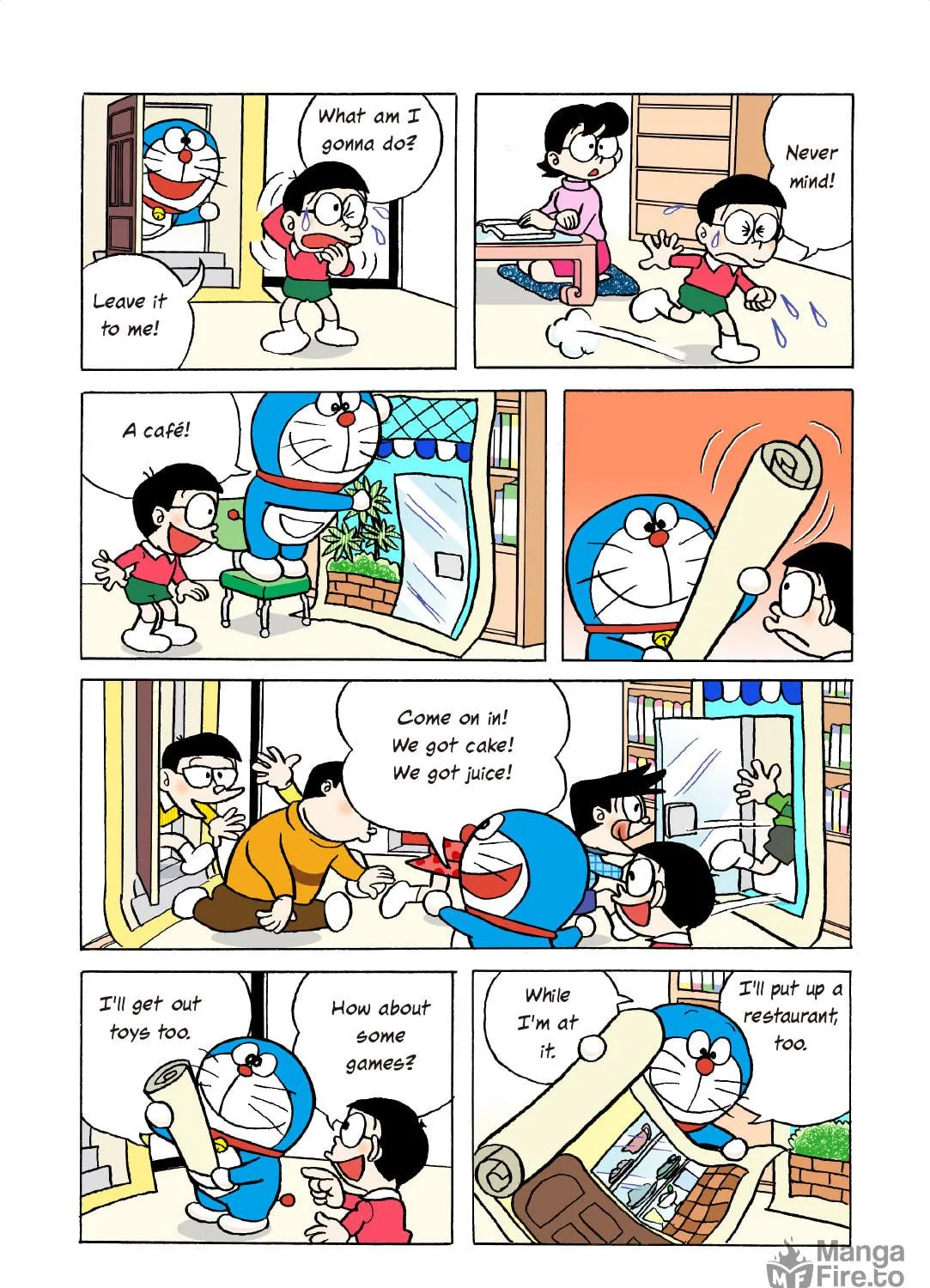 Read Doraemon Kindle Edition (Colored) chapter 205 image 8 on Lezhin