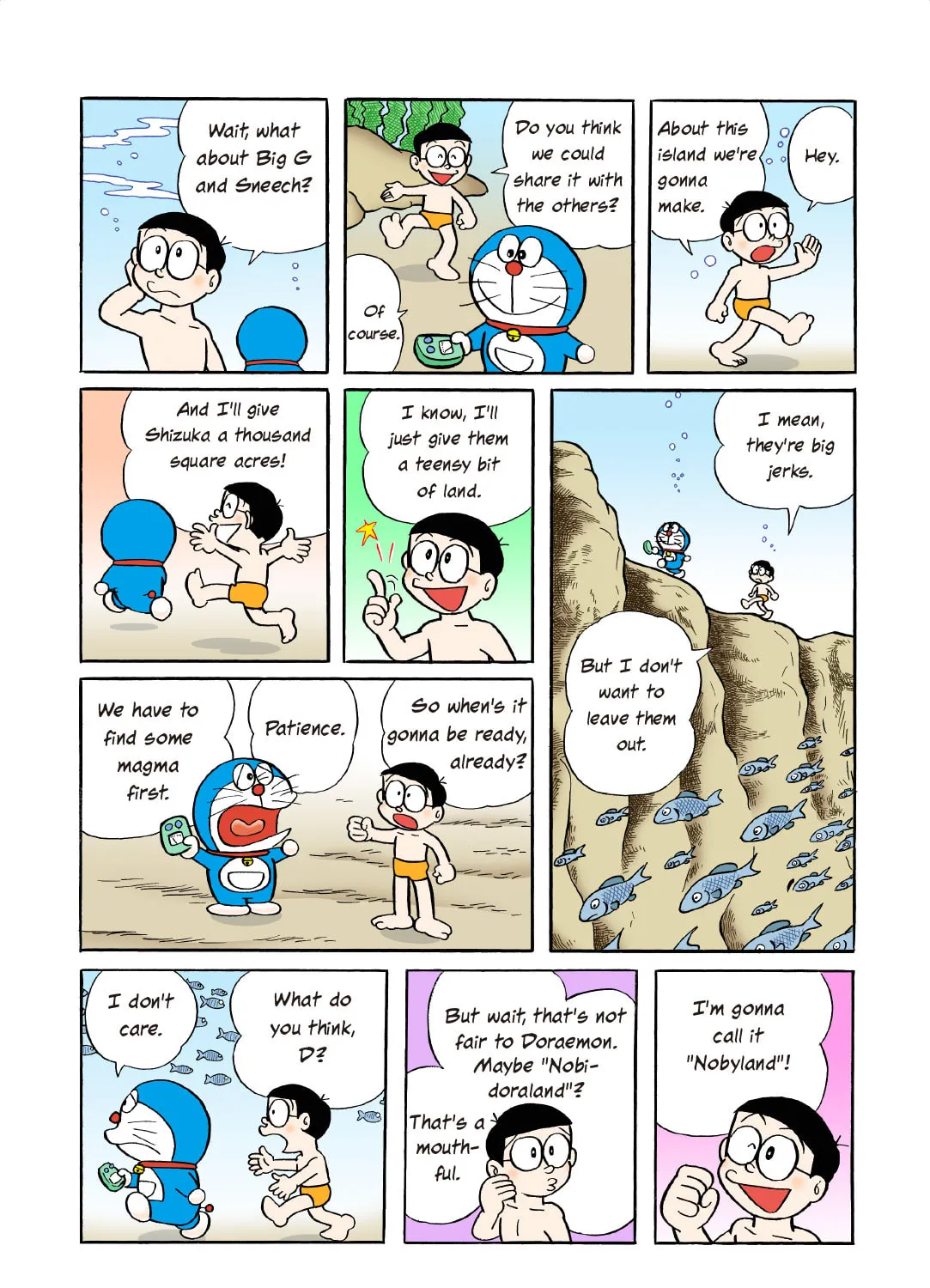 Read Doraemon Kindle Edition (Colored) chapter 211 image 12 on Lezhin