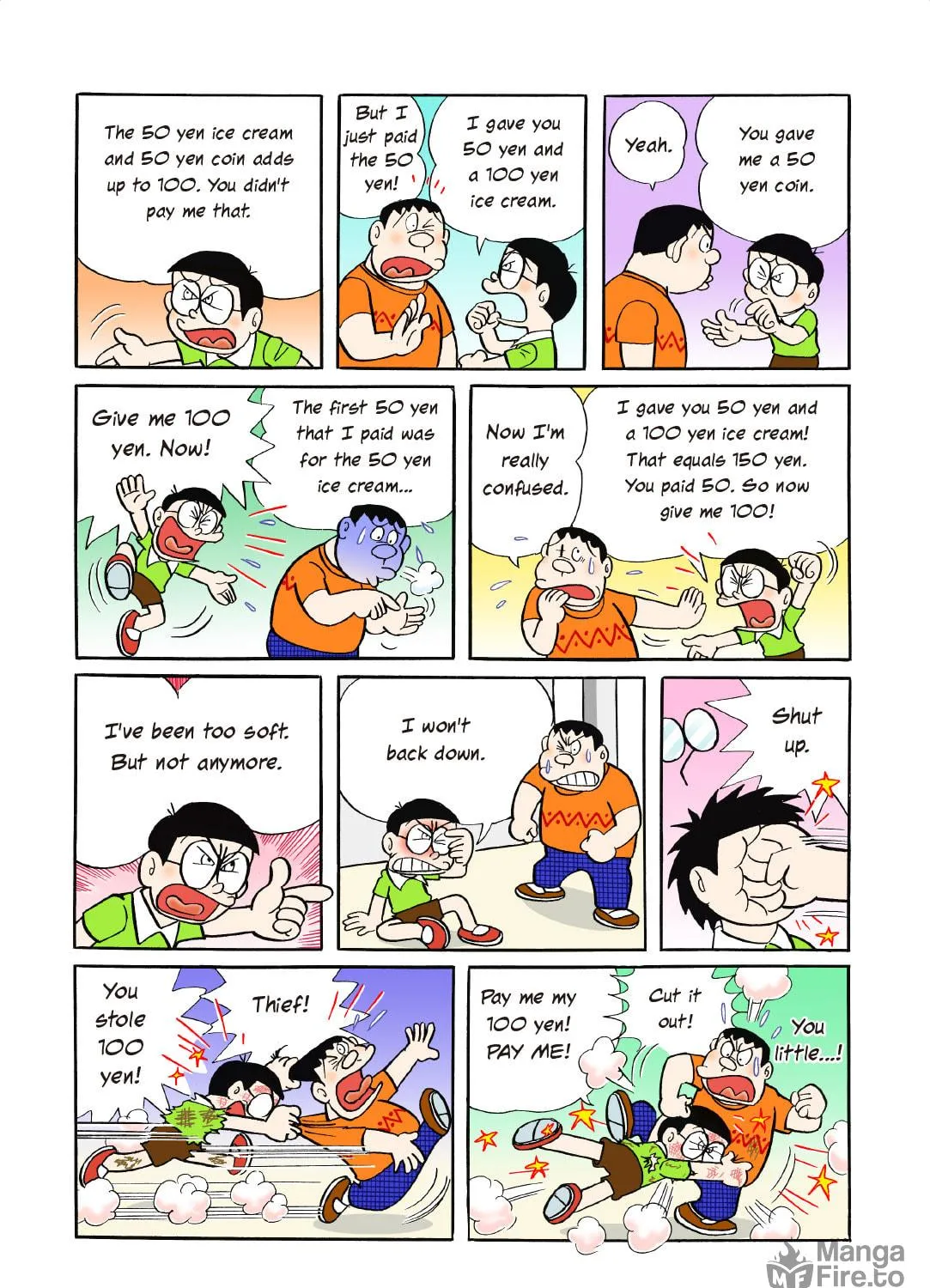 Read Doraemon Kindle Edition (Colored) chapter 214 image 8 on Lezhin