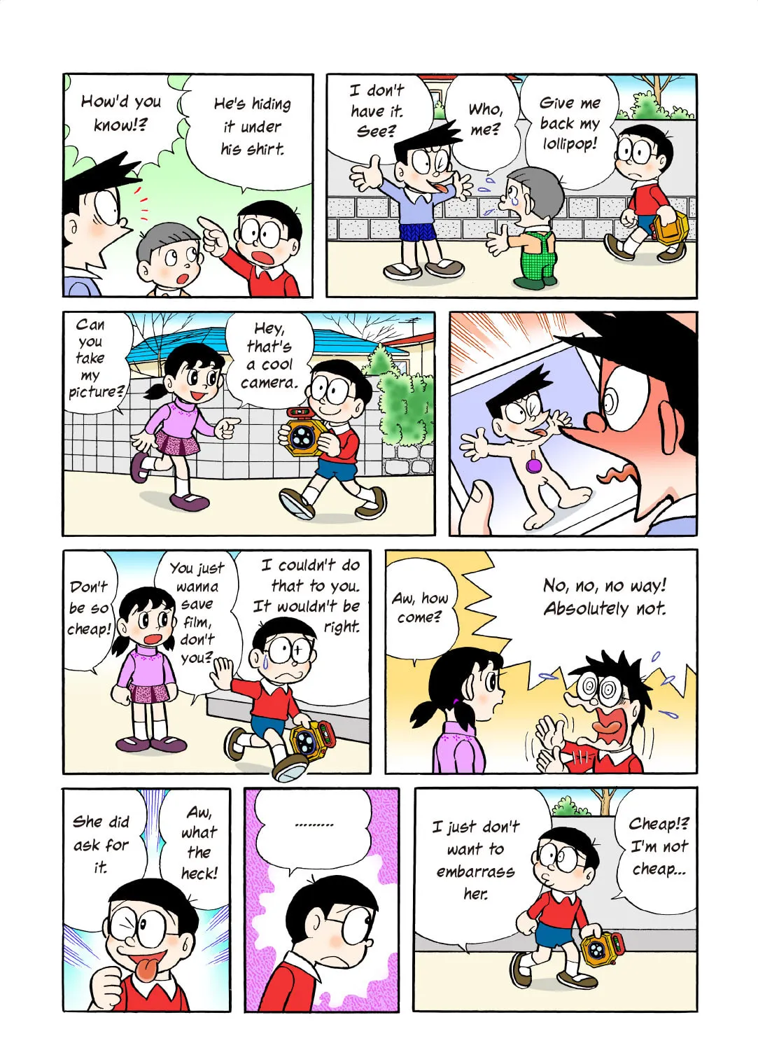 Read Doraemon Kindle Edition (Colored) chapter 220 image 6 on Lezhin