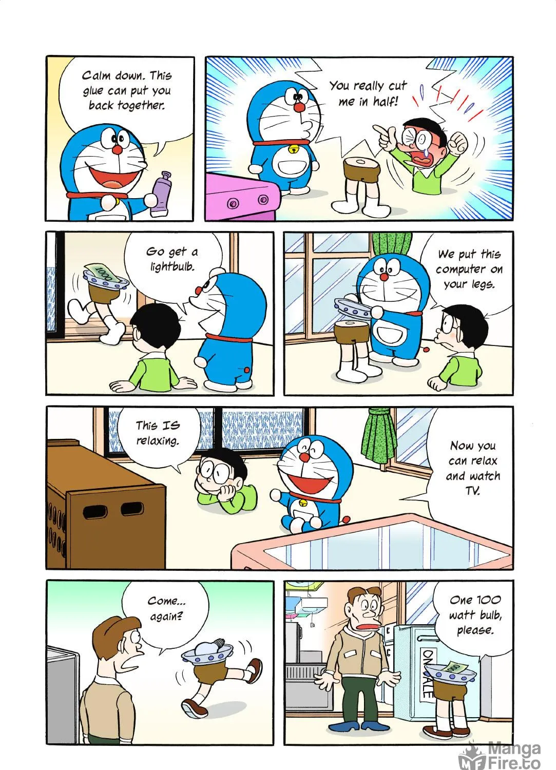 Read Doraemon Kindle Edition (Colored) chapter 221 image 4 on Lezhin
