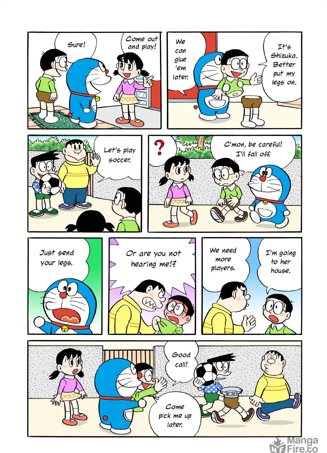 Read Doraemon Kindle Edition (Colored) chapter 221 image 8 on Lezhin