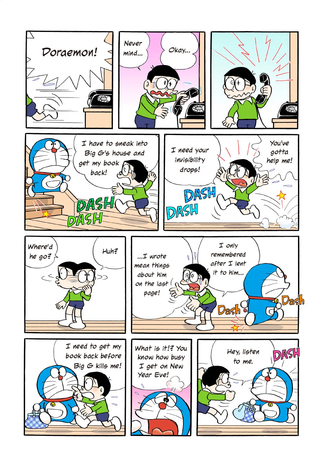 Read Doraemon Kindle Edition (Colored) chapter 224 image 2 on Lezhin