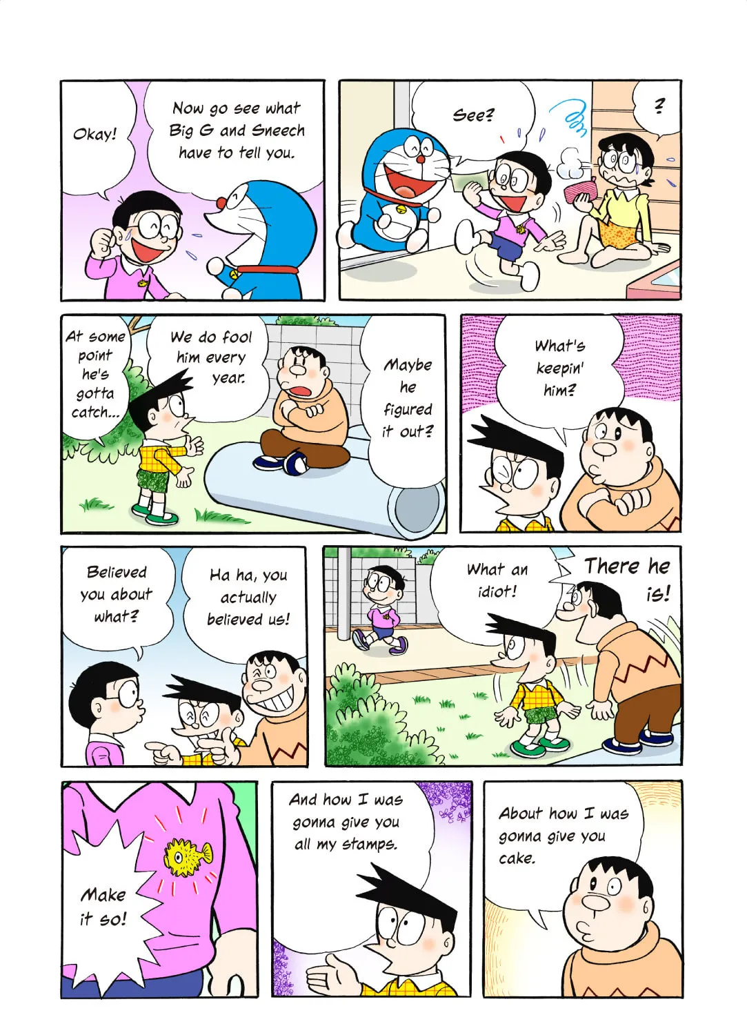 Read Doraemon Kindle Edition (Colored) chapter 230 image 12 on Lezhin