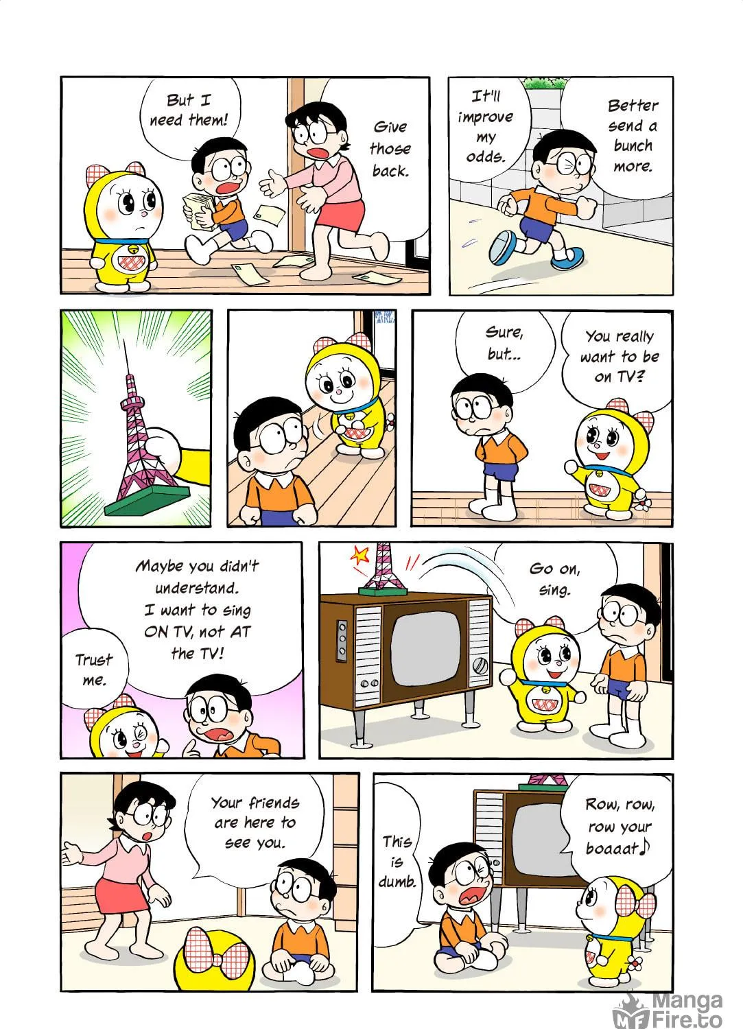 Read Doraemon Kindle Edition (Colored) chapter 245 image 8 on Lezhin