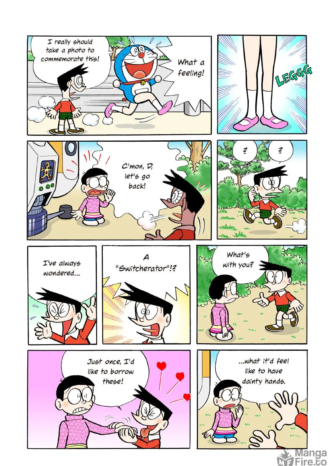 Read Doraemon Kindle Edition (Colored) chapter 247 image 10 on Lezhin