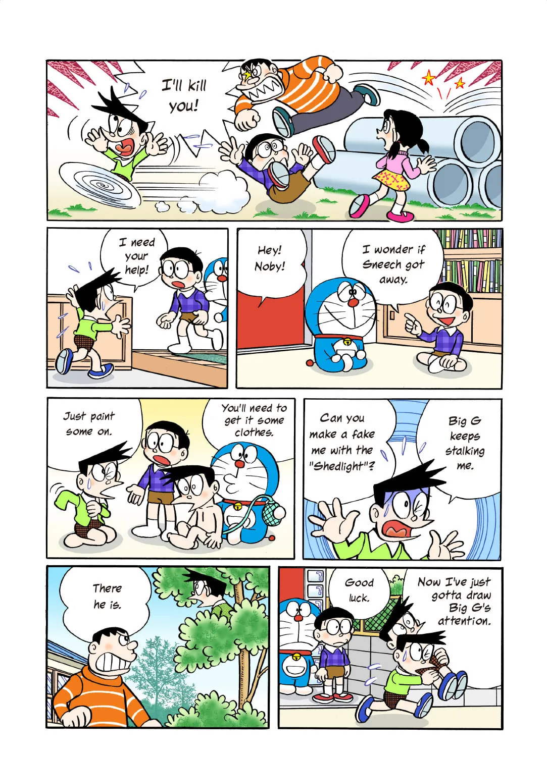 Read Doraemon Kindle Edition (Colored) chapter 279 image 14 on Lezhin