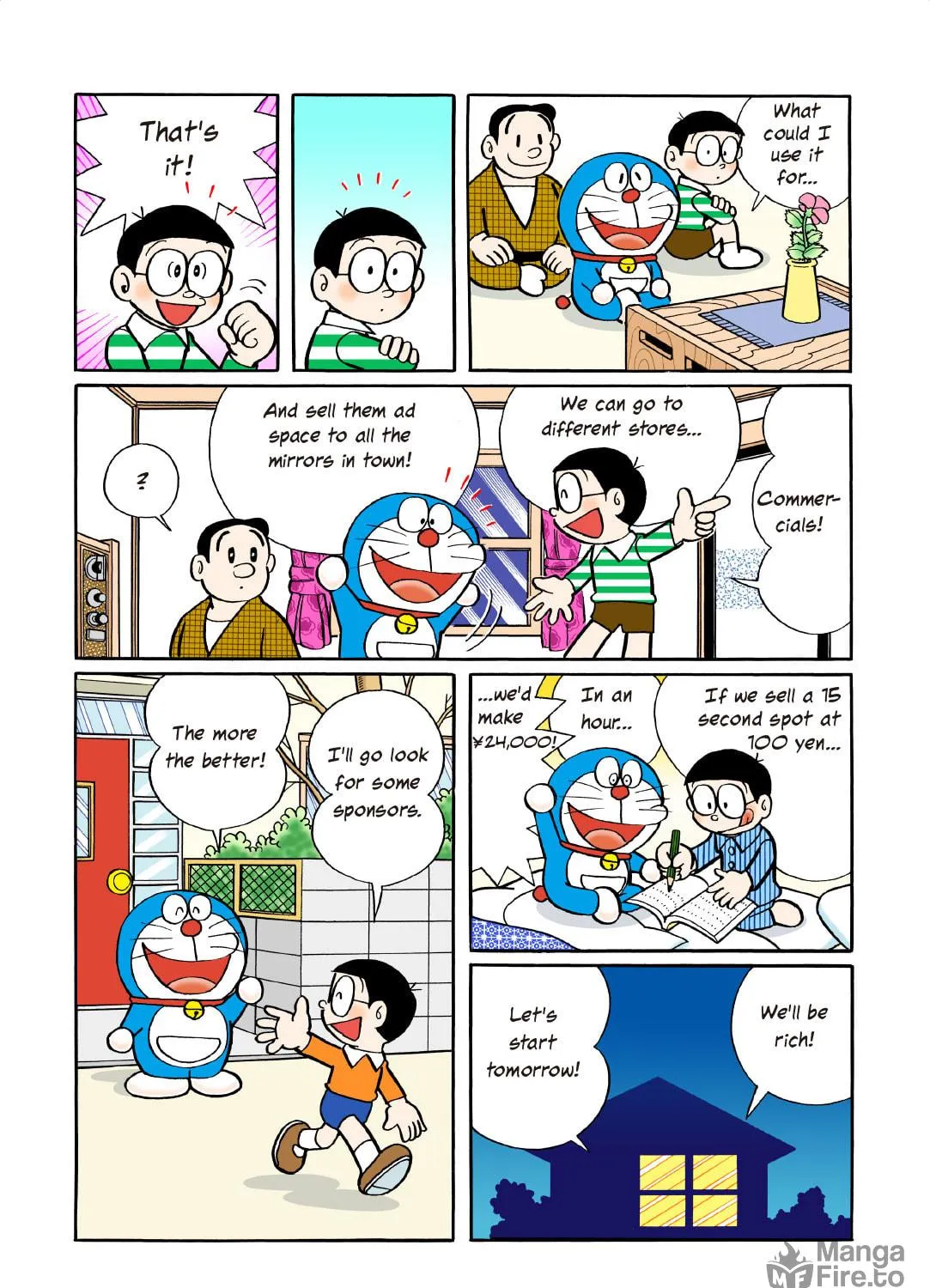 Read Doraemon Kindle Edition (Colored) chapter 280 image 4 on Lezhin