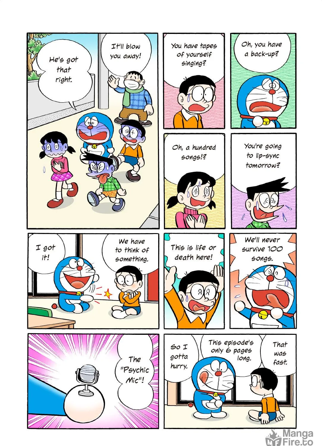 Read Doraemon Kindle Edition (Colored) chapter 286 image 4 on Lezhin