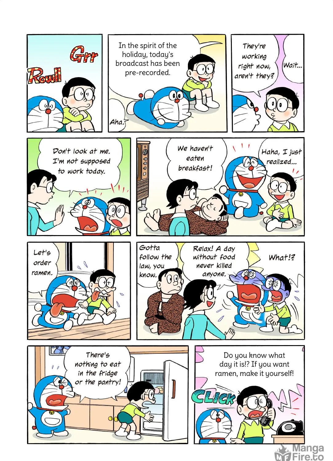 Read Doraemon Kindle Edition (Colored) chapter 292 image 8 on Lezhin