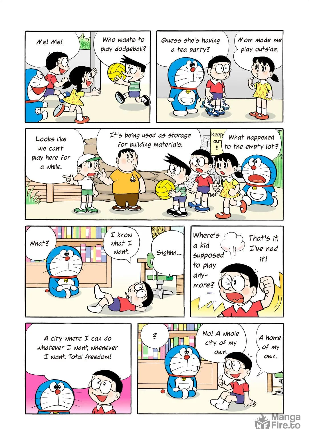Read Doraemon Kindle Edition (Colored) chapter 3 image 4 on Lezhin