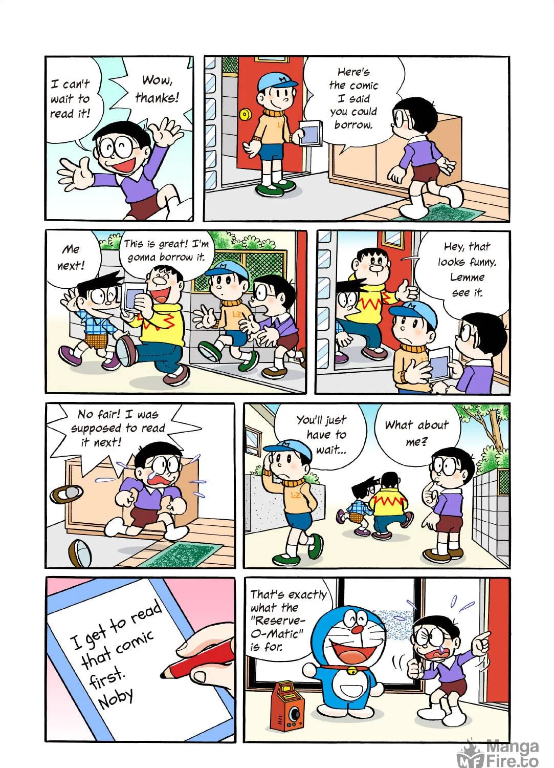 Read Doraemon Kindle Edition (Colored) chapter 339 image 8 on Lezhin
