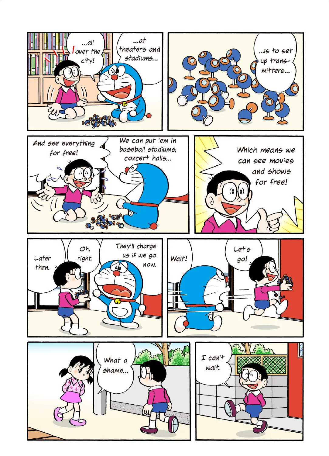 Read Doraemon Kindle Edition (Colored) chapter 340 image 6 on Lezhin