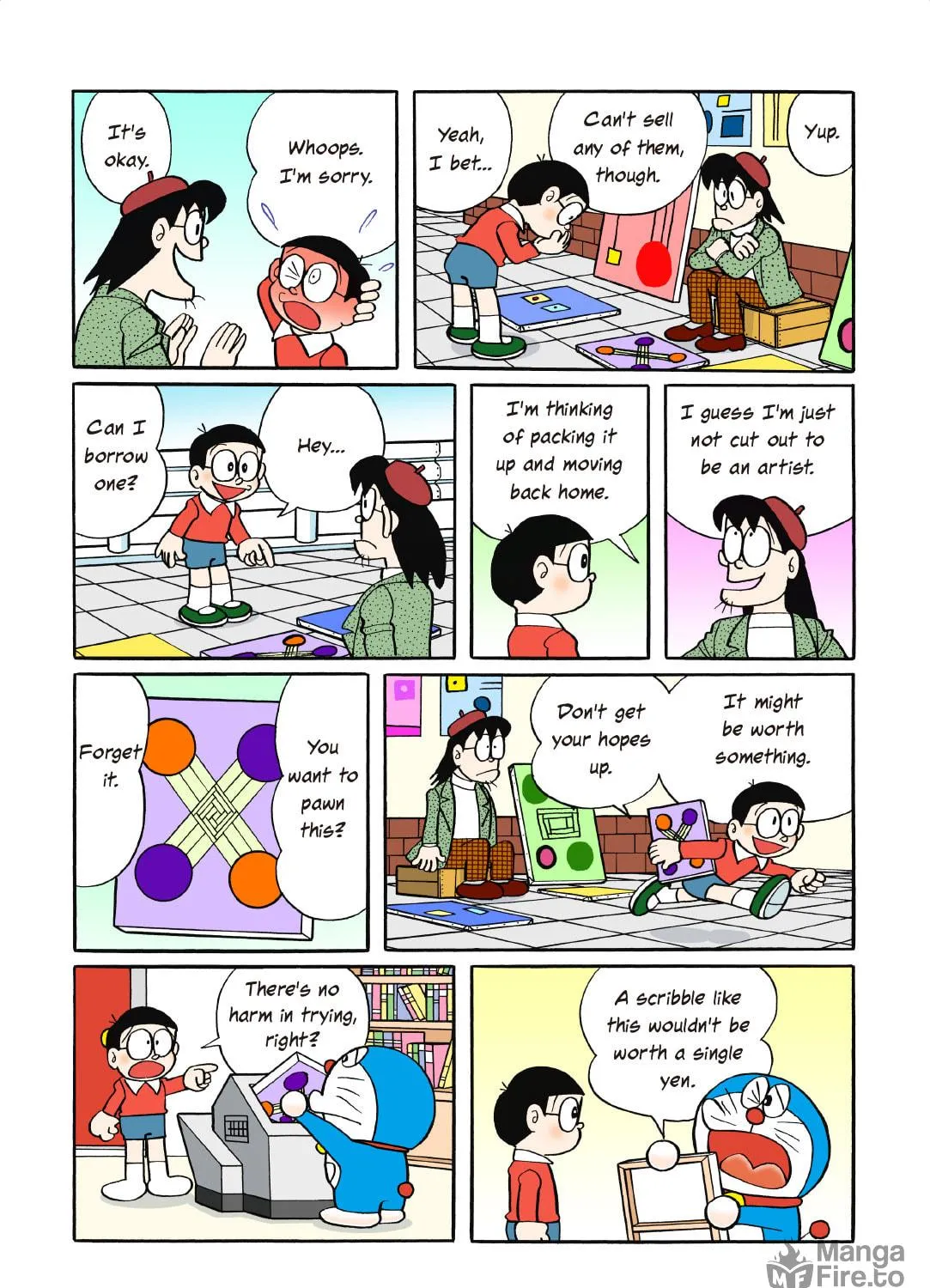 Read Doraemon Kindle Edition (Colored) chapter 348 image 10 on Lezhin