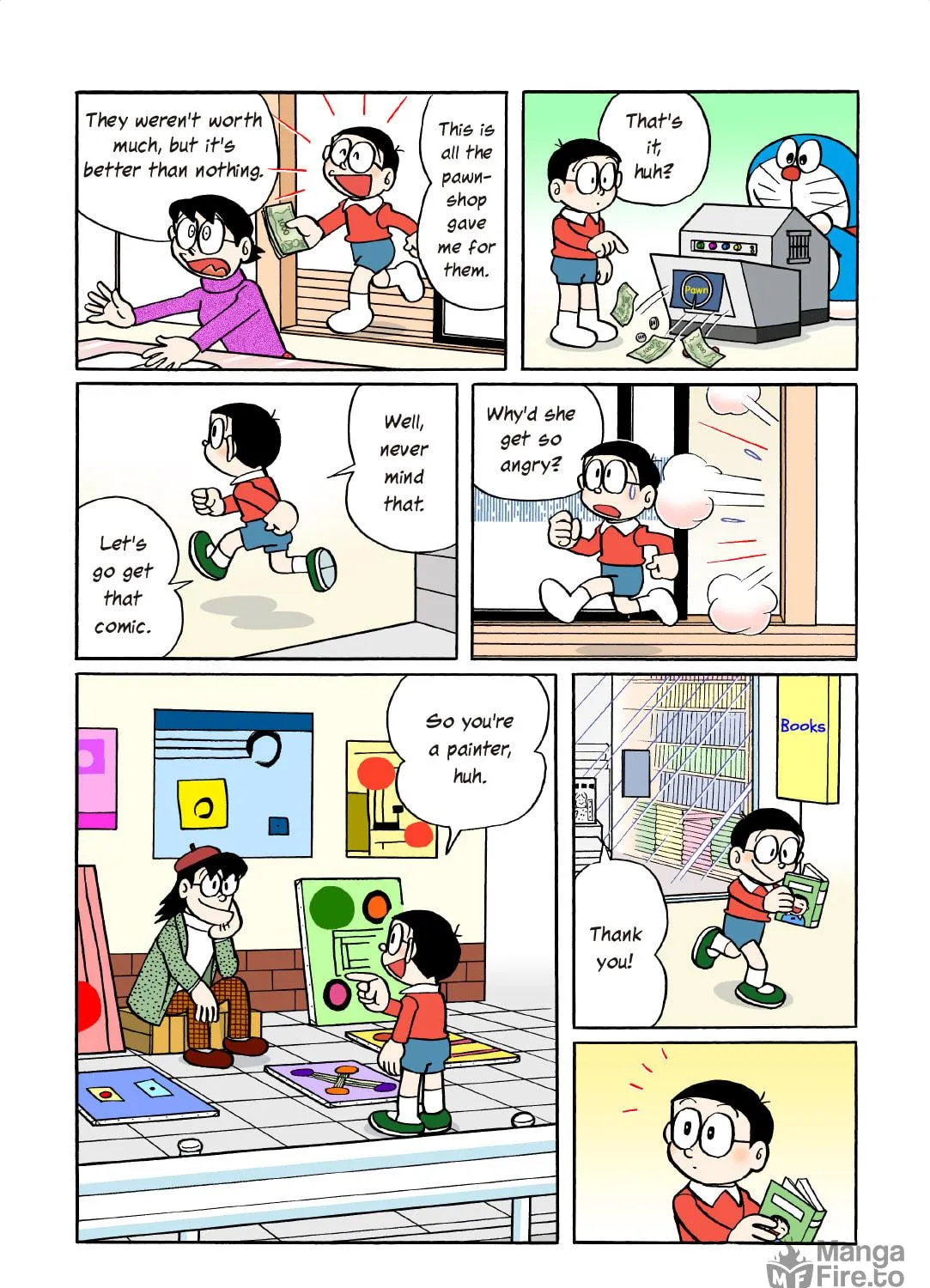 Read Doraemon Kindle Edition (Colored) chapter 348 image 8 on Lezhin