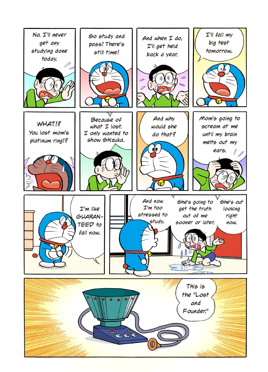 Read Doraemon Kindle Edition (Colored) chapter 350 image 2 on Lezhin