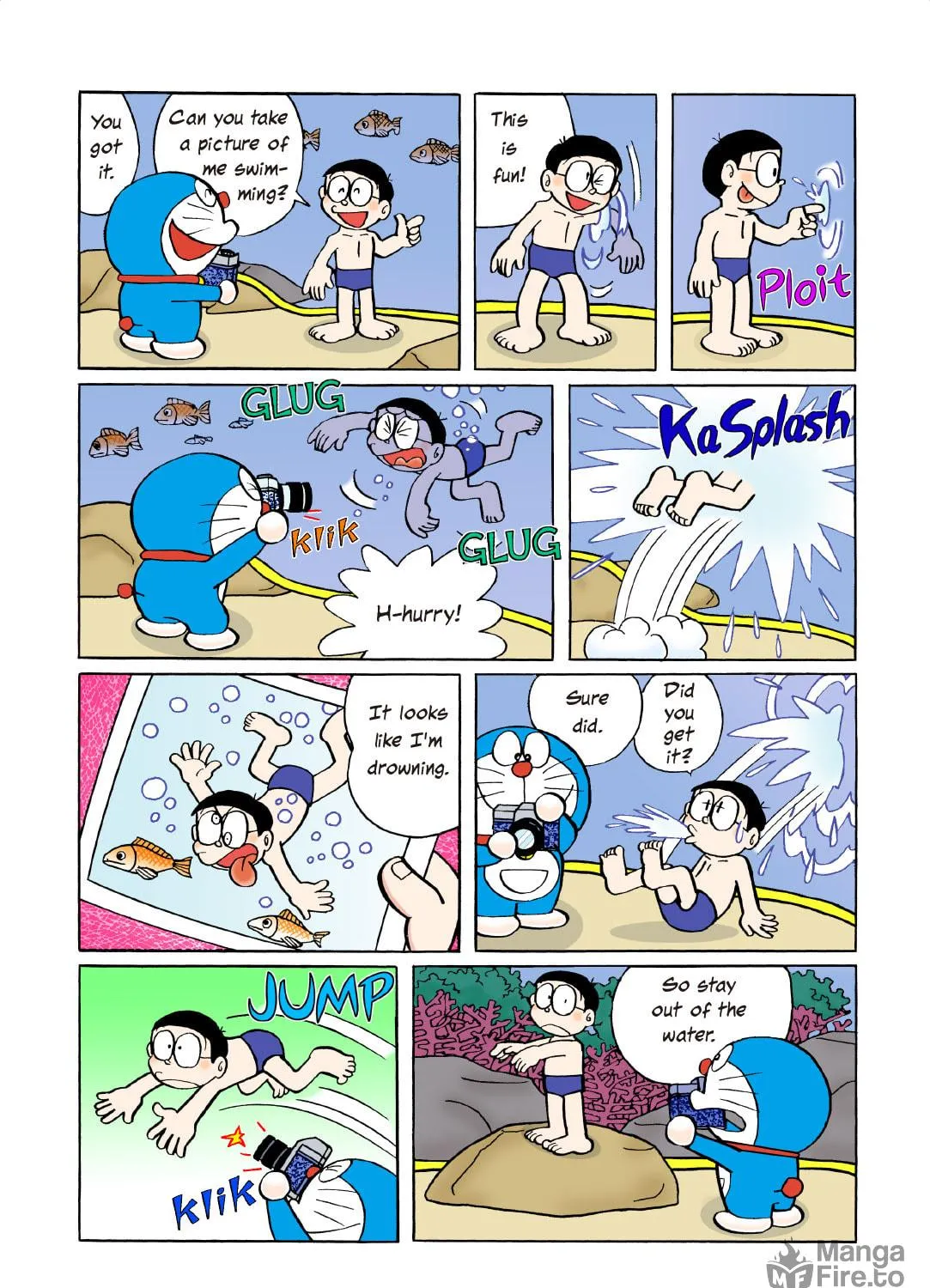 Read Doraemon Kindle Edition (Colored) chapter 356 image 10 on Lezhin