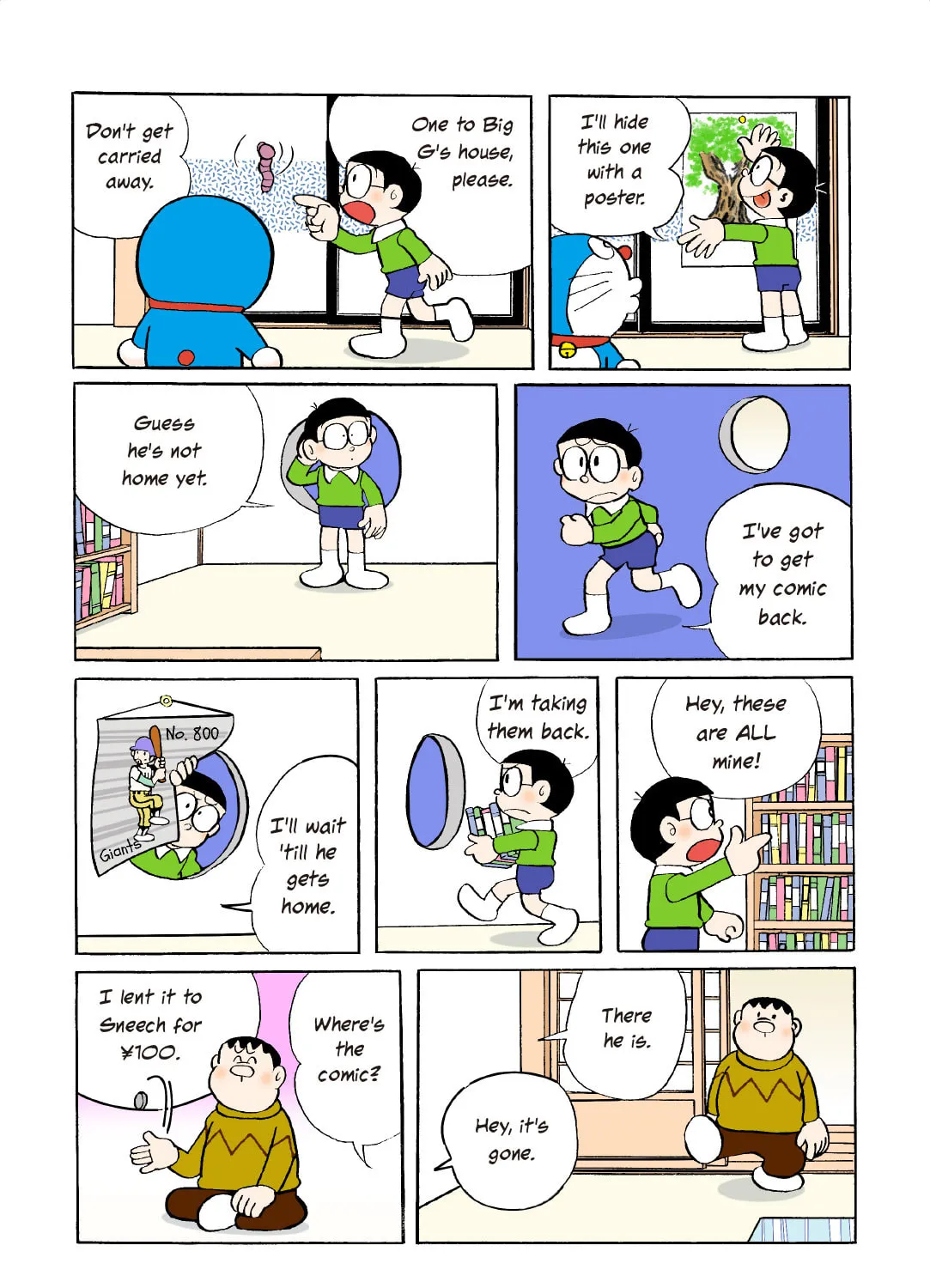 Read Doraemon Kindle Edition (Colored) chapter 361 image 14 on Lezhin