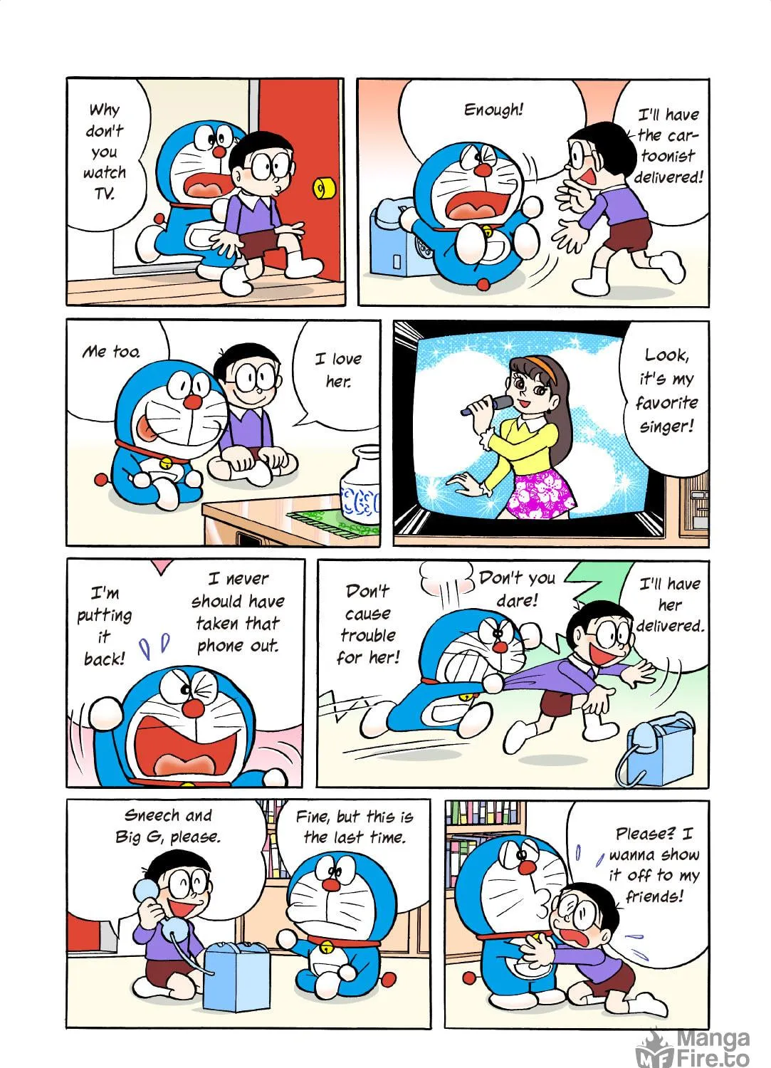 Read Doraemon Kindle Edition (Colored) chapter 362 image 10 on Lezhin