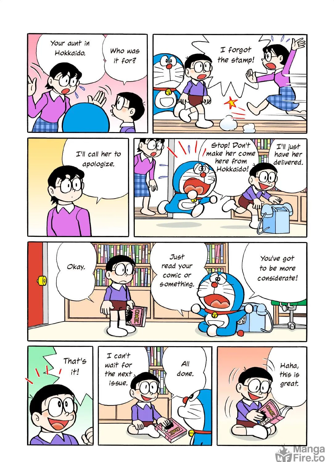 Read Doraemon Kindle Edition (Colored) chapter 362 image 8 on Lezhin