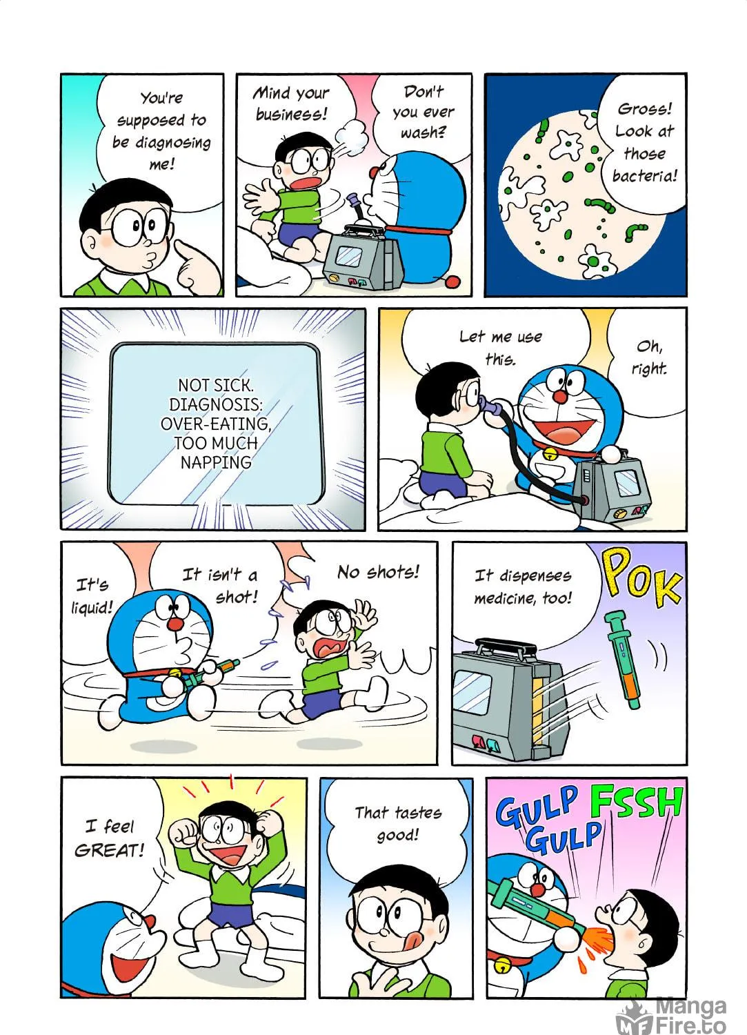Read Doraemon Kindle Edition (Colored) chapter 368 image 4 on Lezhin