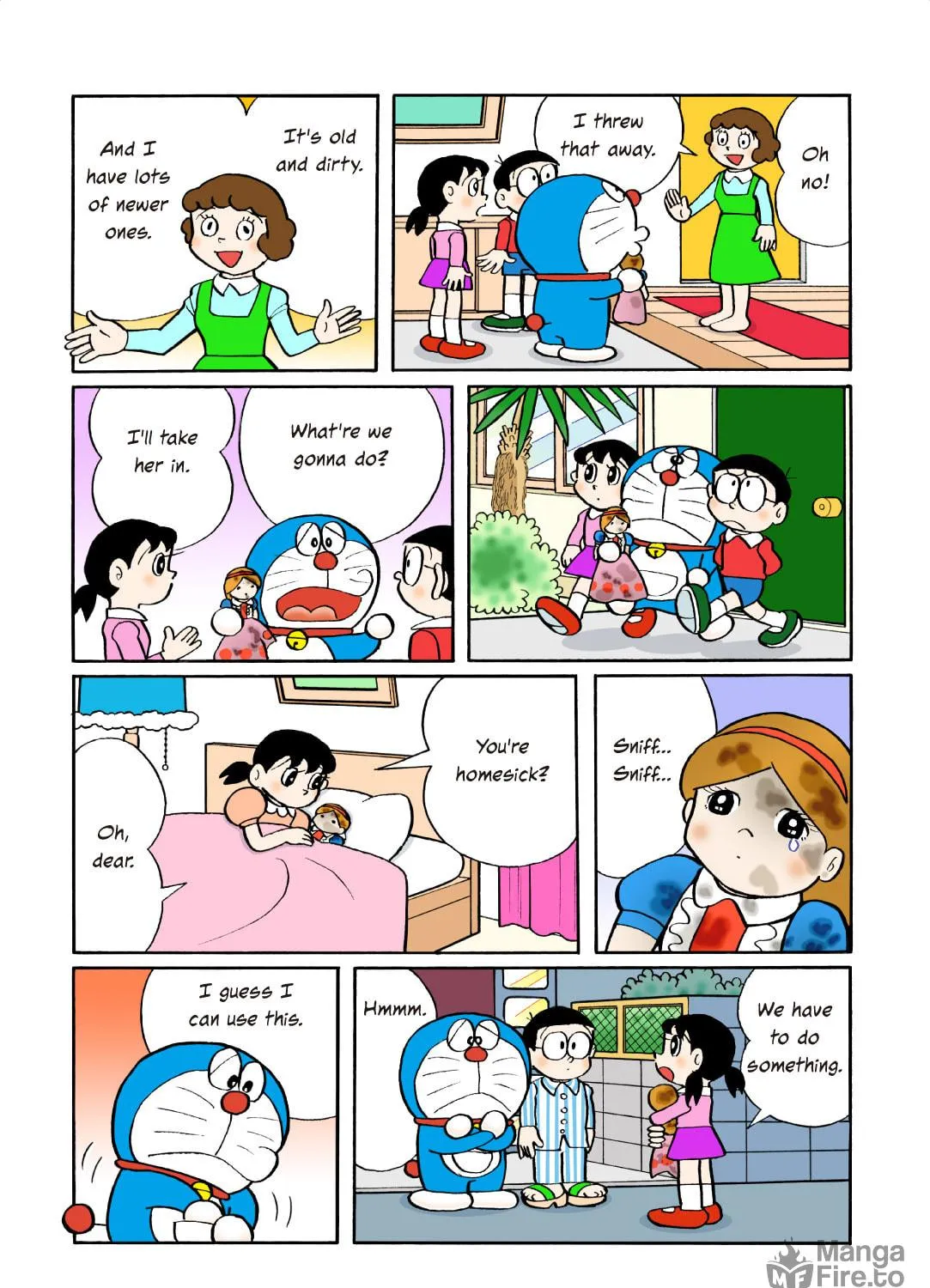 Read Doraemon Kindle Edition (Colored) chapter 382 image 8 on Lezhin