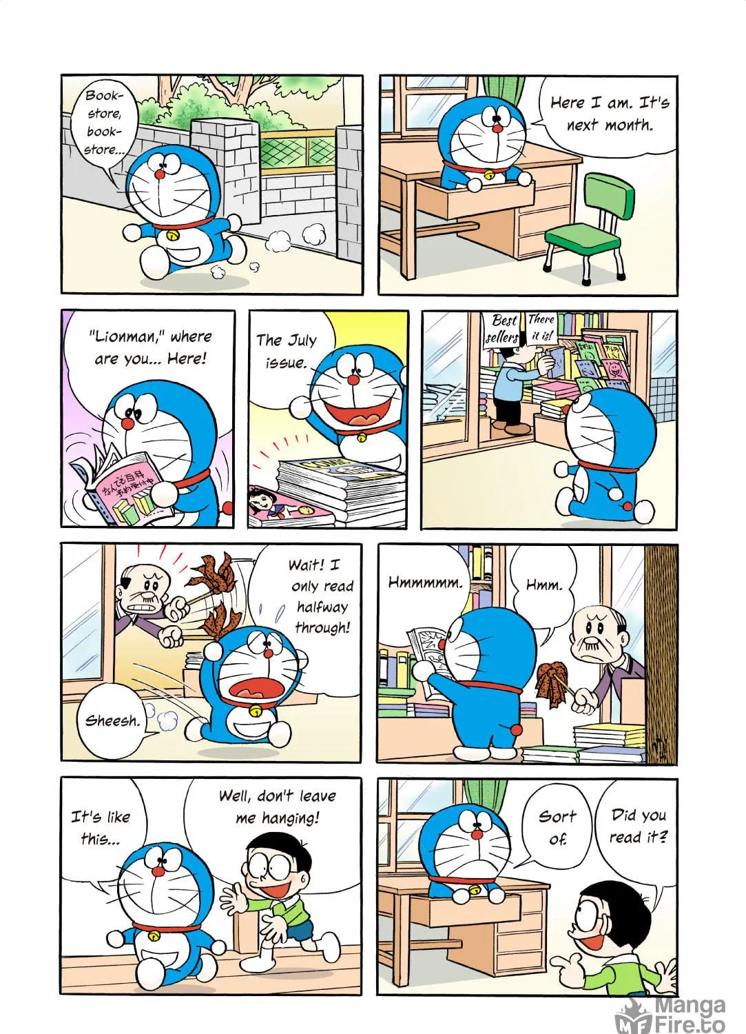 Read Doraemon Kindle Edition (Colored) chapter 4 image 10 on Lezhin