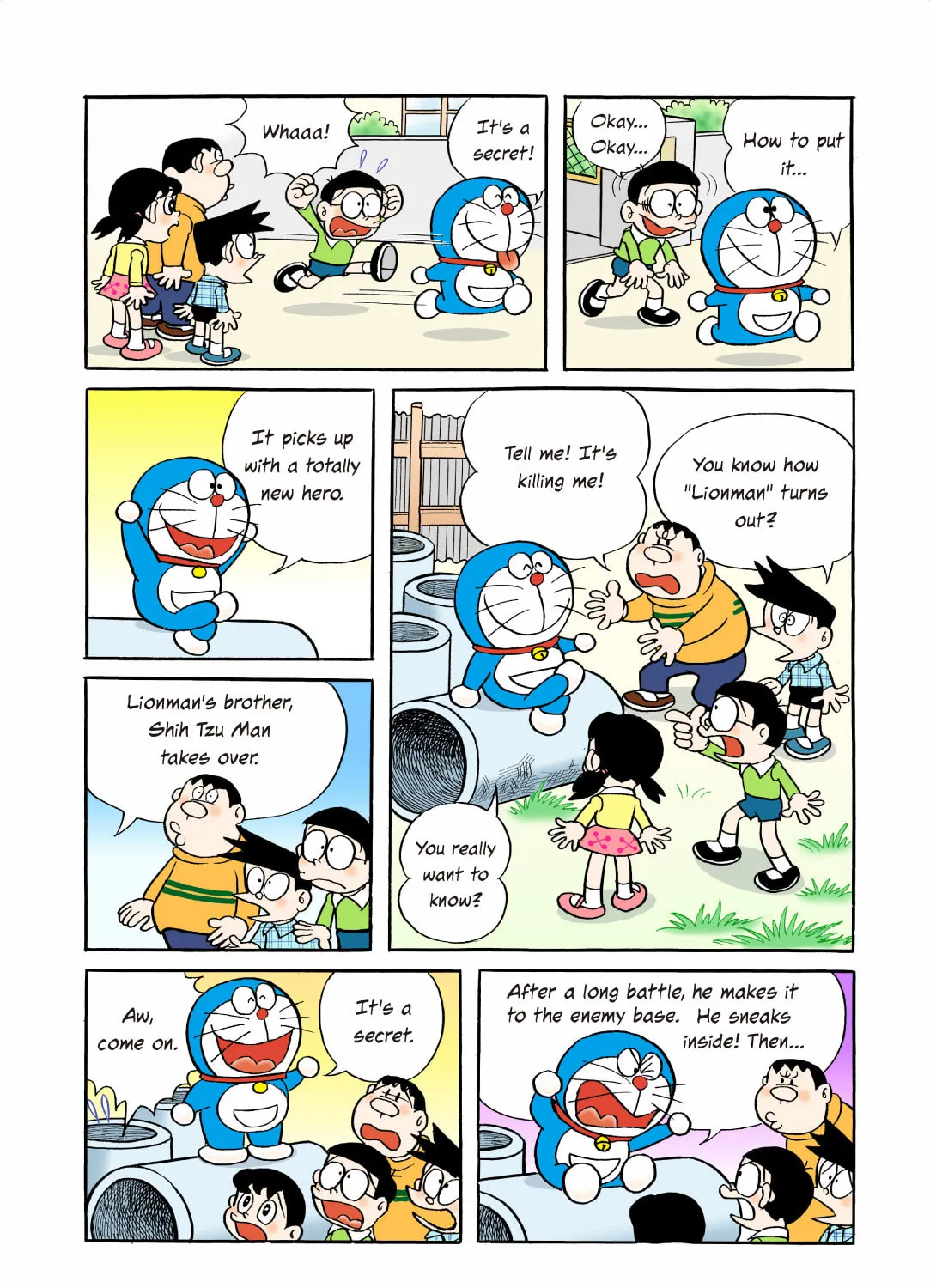 Read Doraemon Kindle Edition (Colored) chapter 4 image 12 on Lezhin