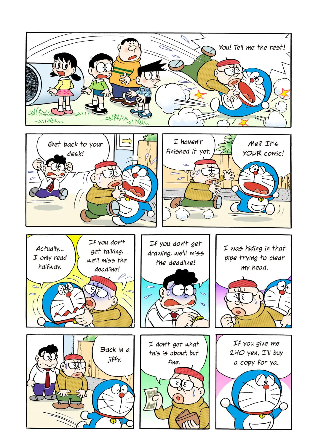 Read Doraemon Kindle Edition (Colored) chapter 4 image 14 on Lezhin