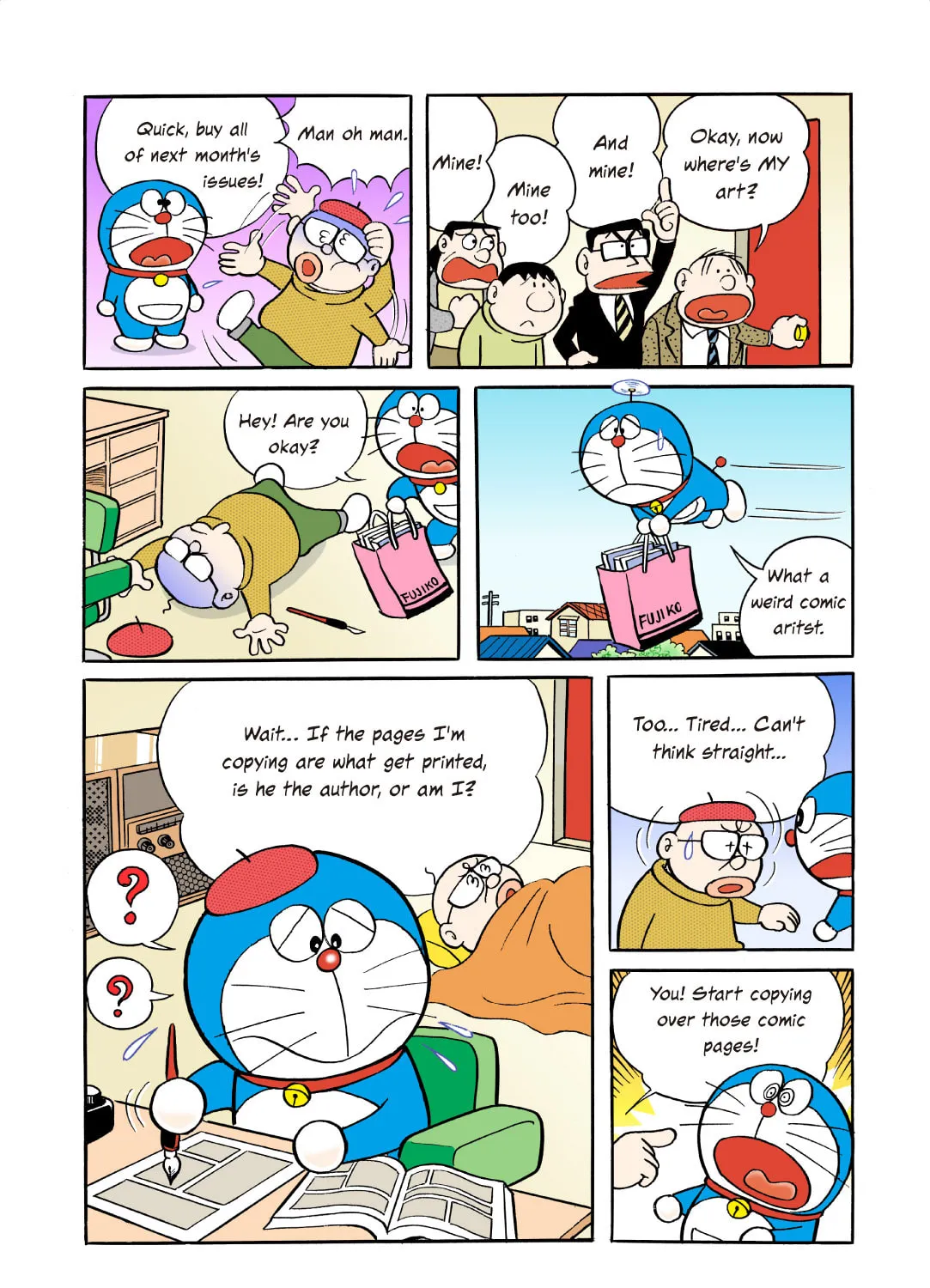 Read Doraemon Kindle Edition (Colored) chapter 4 image 24 on Lezhin